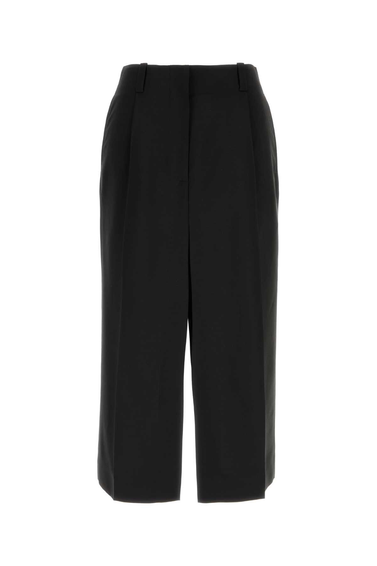 Givenchy Black Wool Blend Skirt Size 28" / US 6 / IT 42 - 1 Thumbnail