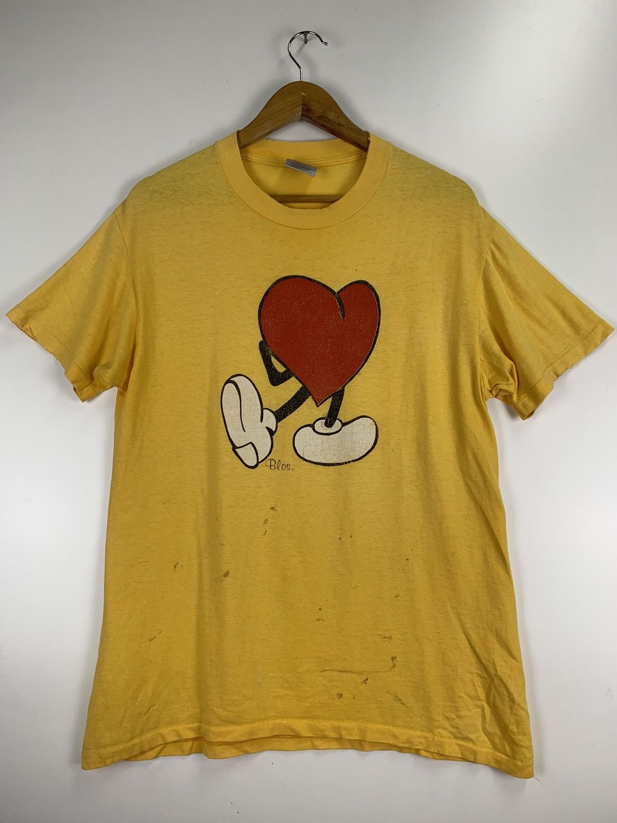Vintage Vintage 90s Blos T-Shirt Size US M / EU 48-50 / 2 - 2 Thumbnail