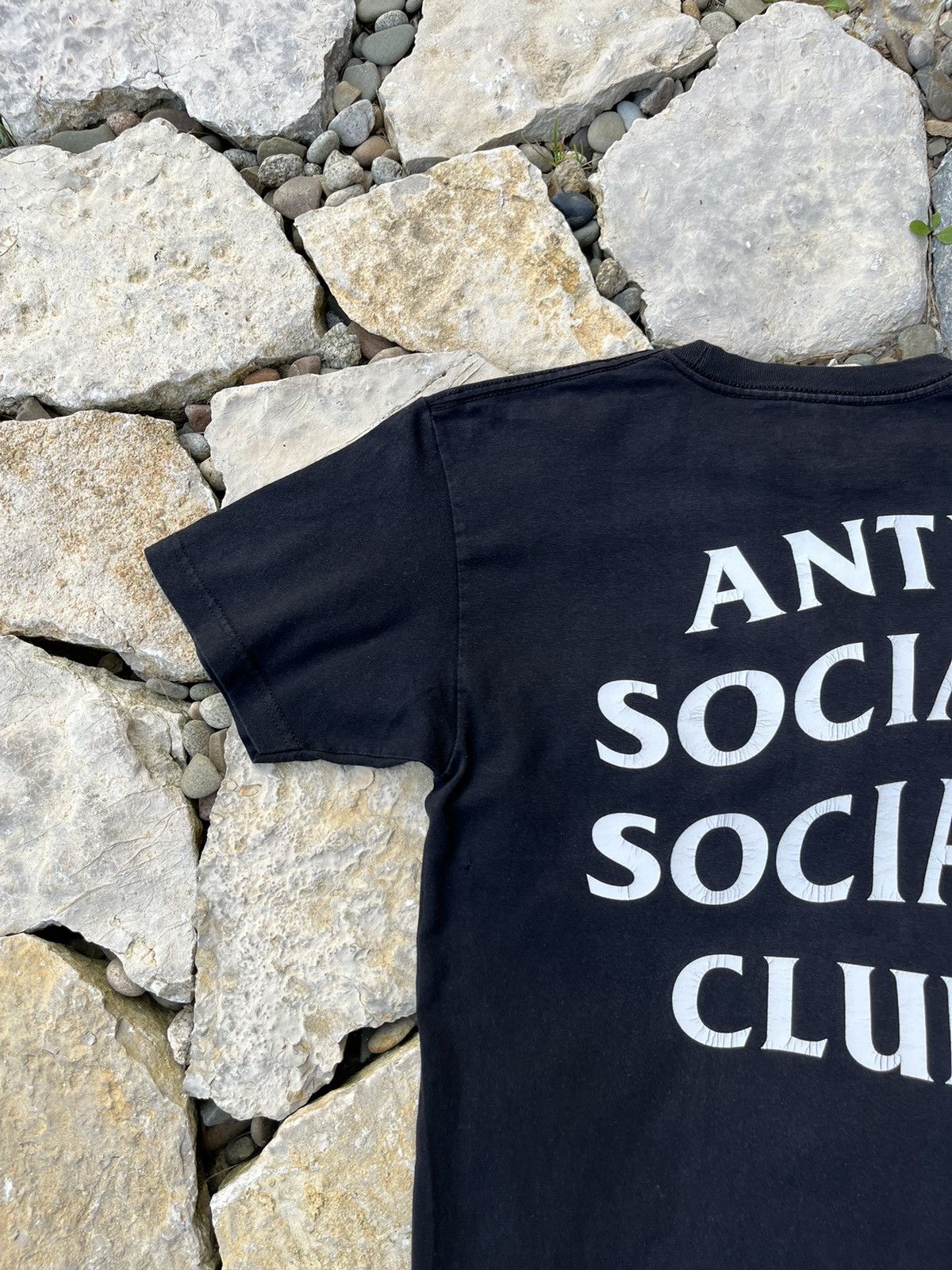Anti Social Social Club × Vintage Vintage Anti Social Social Club ASSC distressed tee basic Size US M / EU 48-50 / 2 - 14 Thumbnail
