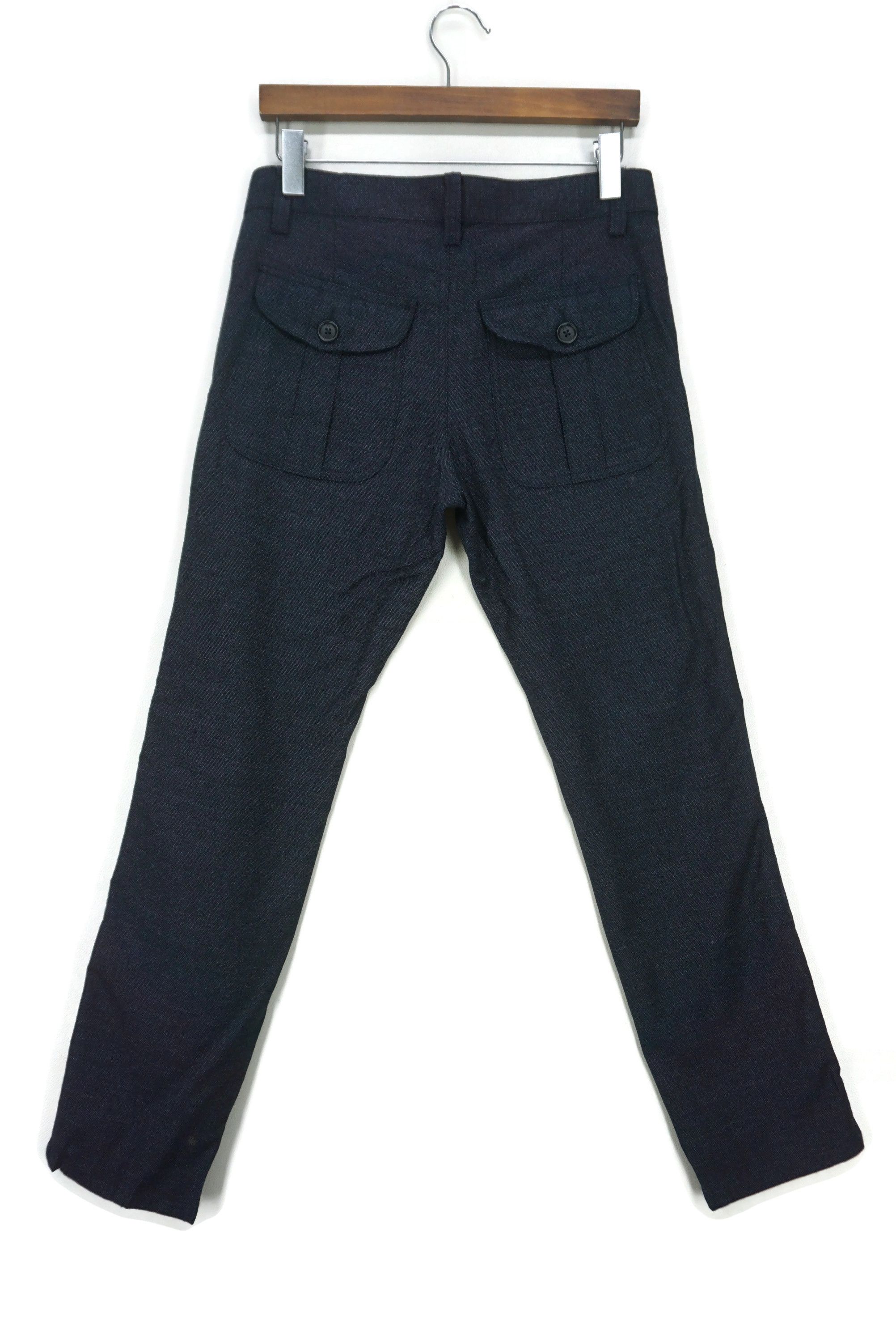 Paul Smith Paul Smith Wool Pants Size W32xL30 PS Low Rise Regular Fit Size US 30 / EU 46 - 2 Thumbnail