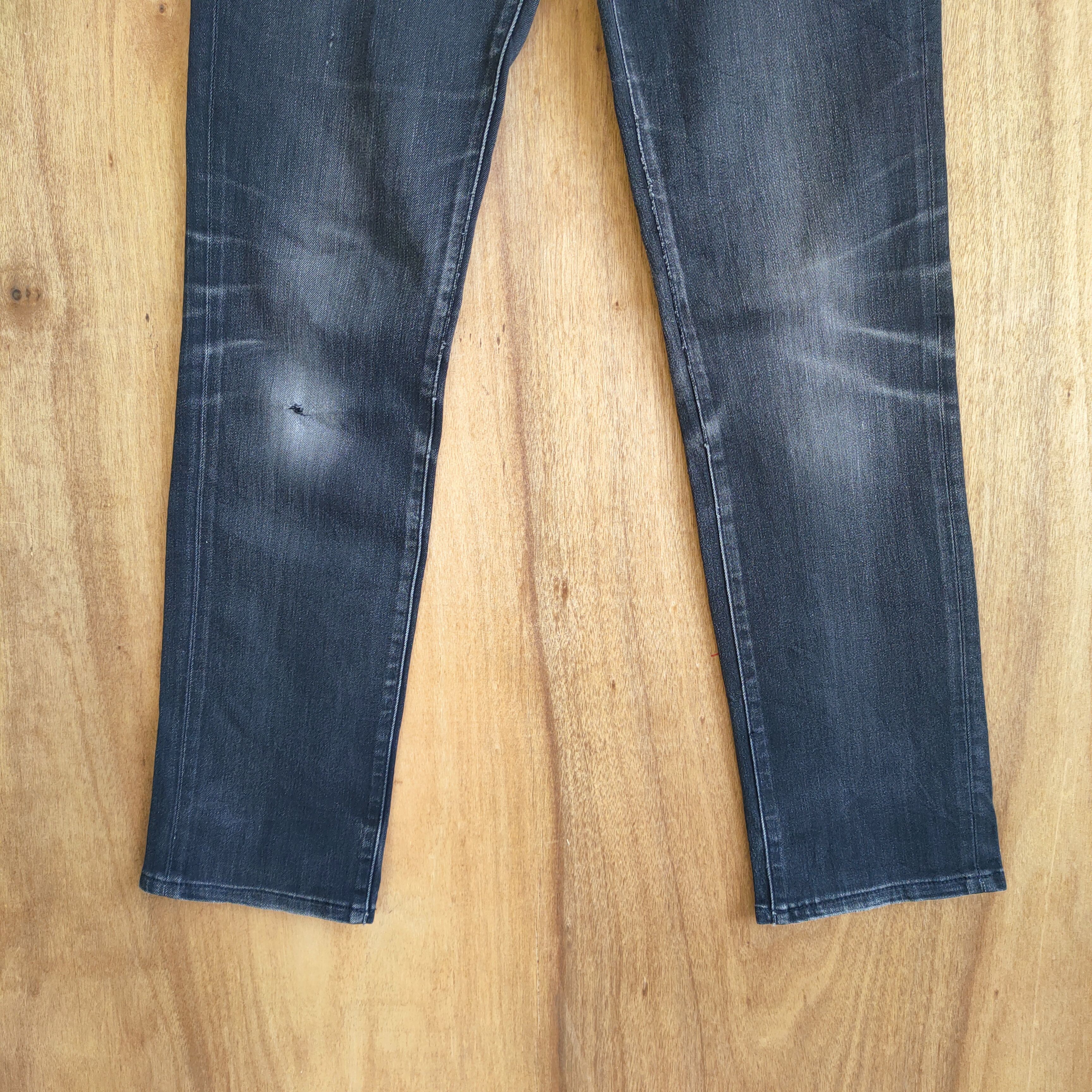 Japanese Brand VINTAGE JAPANESE BRAND BLACK JEAN DENIM PANTS Size US 28 / EU 44 - 3 Thumbnail