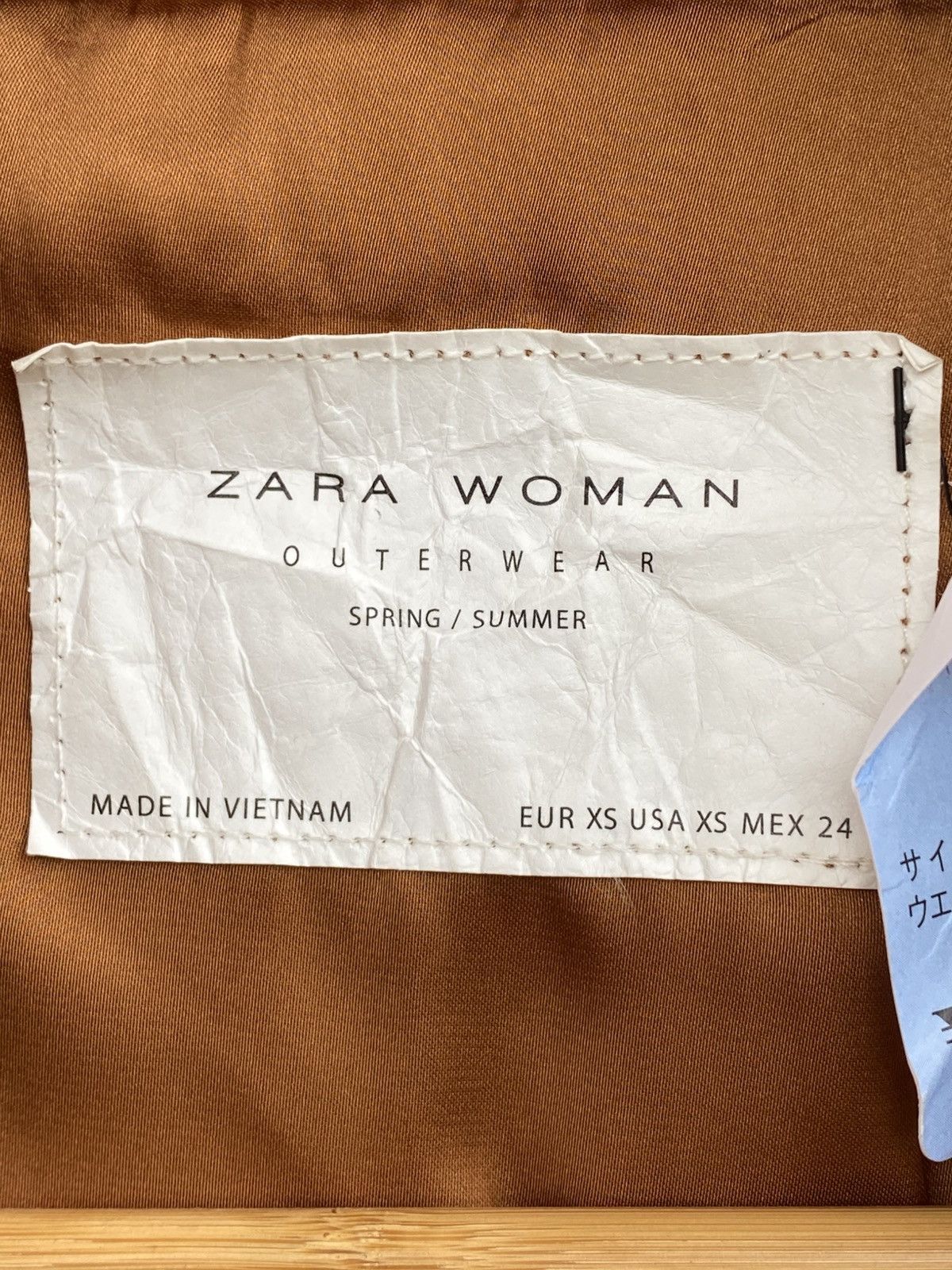 Zara Zara Woman Draped Lightweight Trench Coat – Oversized Fit Size XS / US 0-2 / IT 36-38 - 7 Thumbnail