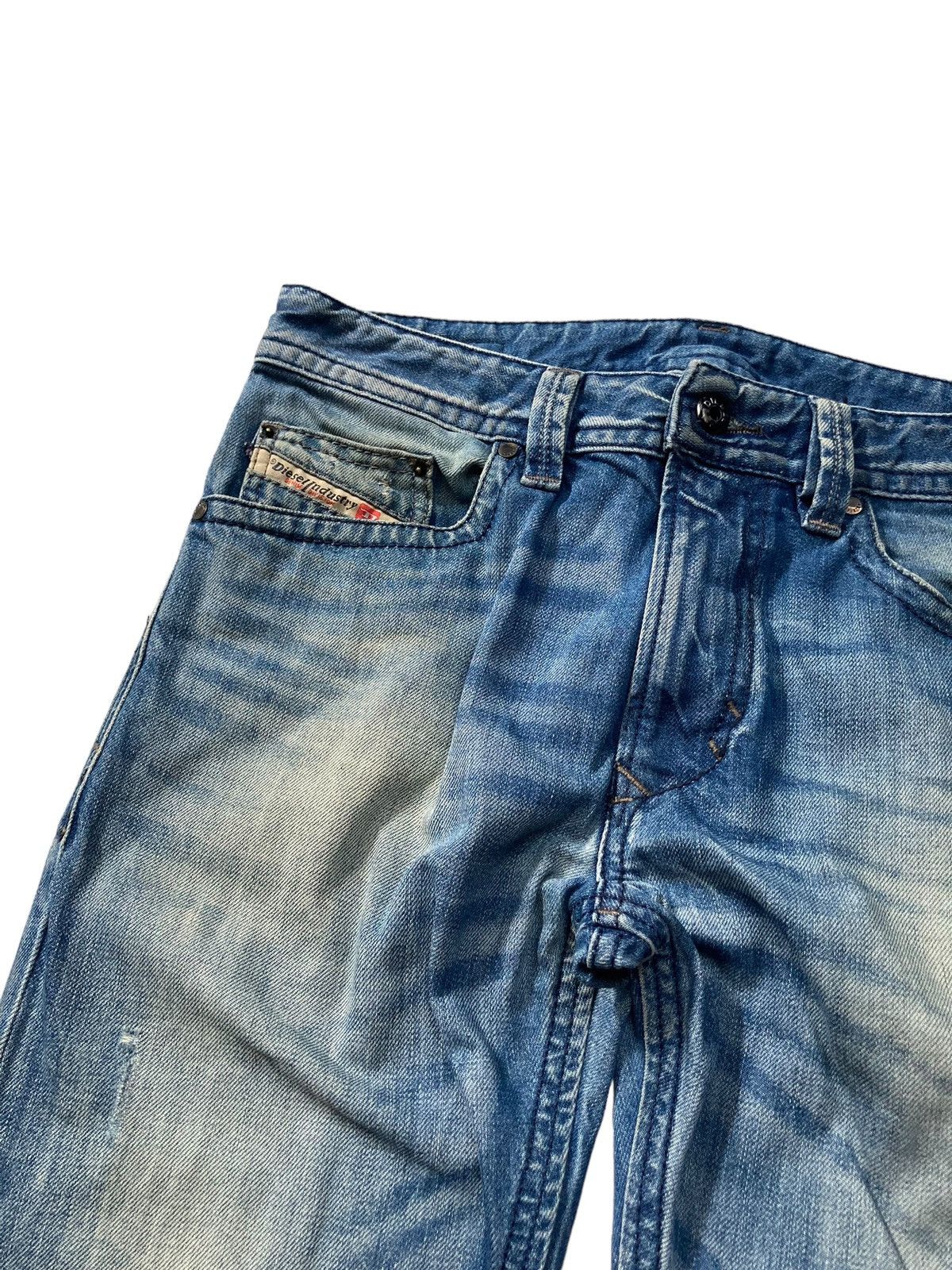 Diesel × Japanese Brand Vintage y2k Diesel Jeans Denim Distressed Faded Washed Size US 28 / EU 44 - 6 Thumbnail