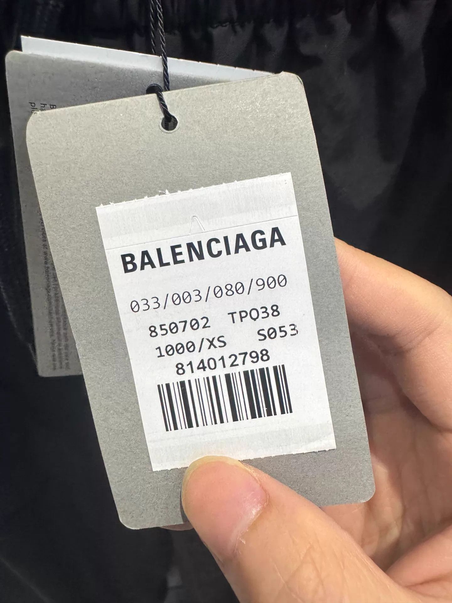 Balenciaga Balenciaga x Puma Black Red Colorblock Track Pants Unisex Size US 28 / EU 44 - 2 Thumbnail