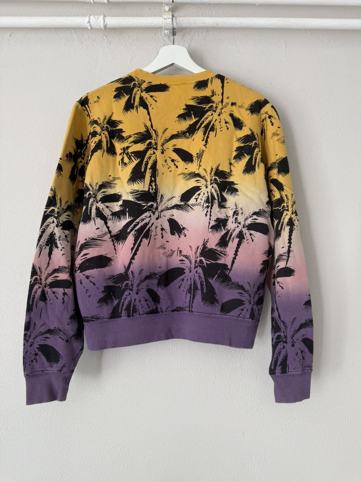 Saint Laurent Paris Gradient Palm Print Sweatshirt Size US S / EU 44-46 / 1 - 2 Thumbnail