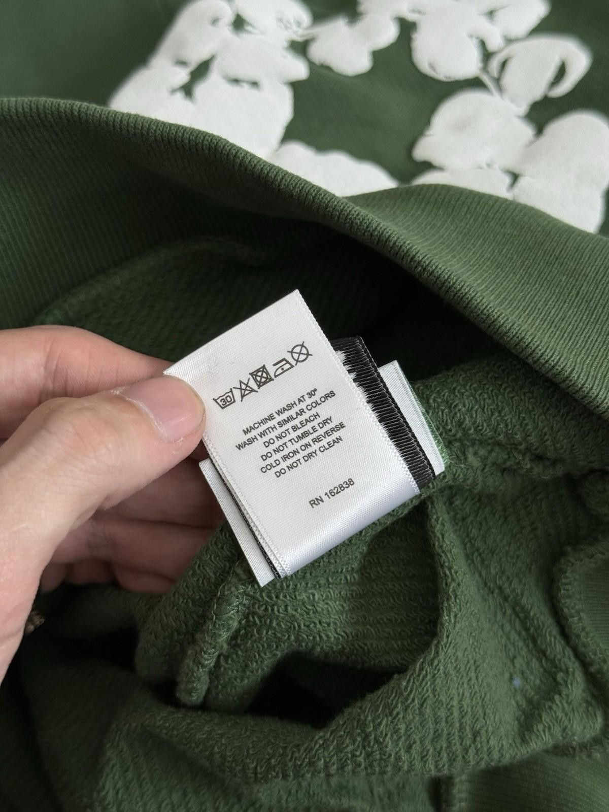DENIM TEARS Size S - Denim Tears Cotton Wreath Green Zip Up Hoodie 2025 Size US S / EU 44-46 / 1 - 11 Thumbnail