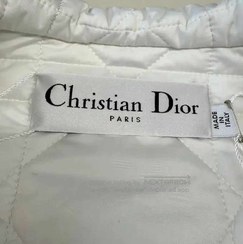 Dior Dior Women's Winter White Quilted Jacket . Size S / US 4 / IT 40 - 3 Thumbnail