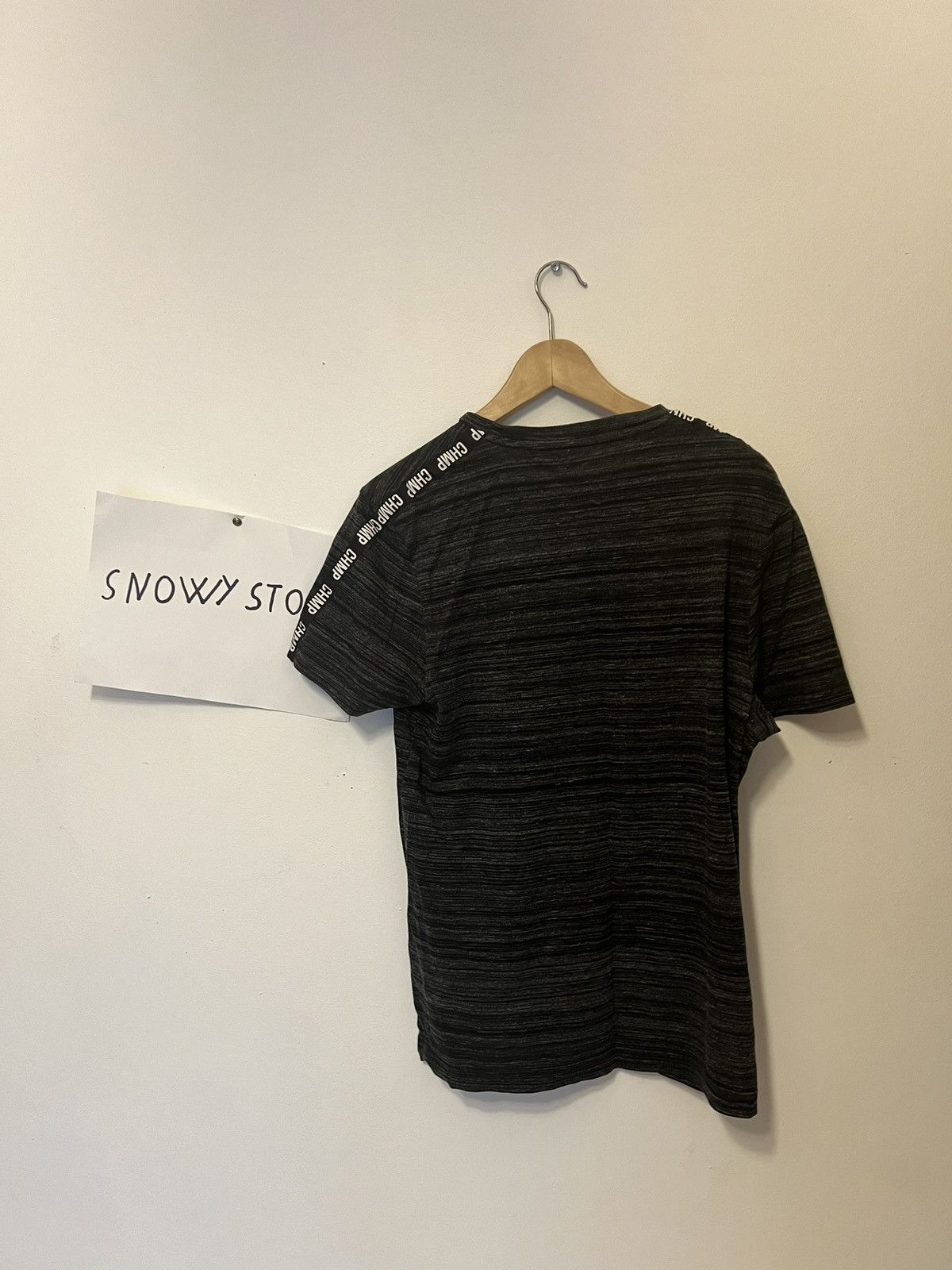 Champion × Vintage Vintage Gray and Black Champion Tee Size US M / EU 48-50 / 2 - 2 Thumbnail