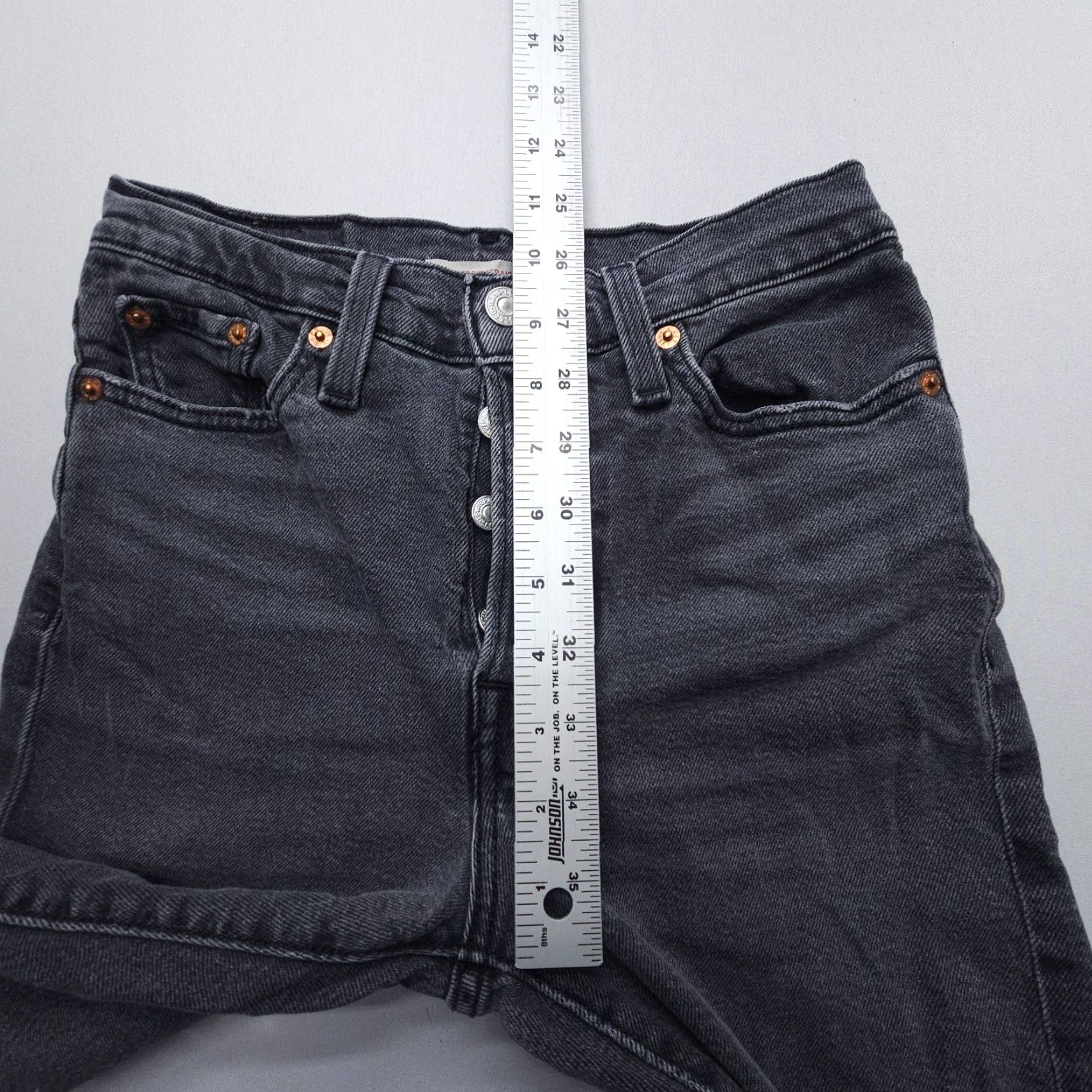 Levi's VINTAGE Levi's Wedgie Straight Jeans Womens 25 XS? Size 42" / US 20 - 6 Thumbnail