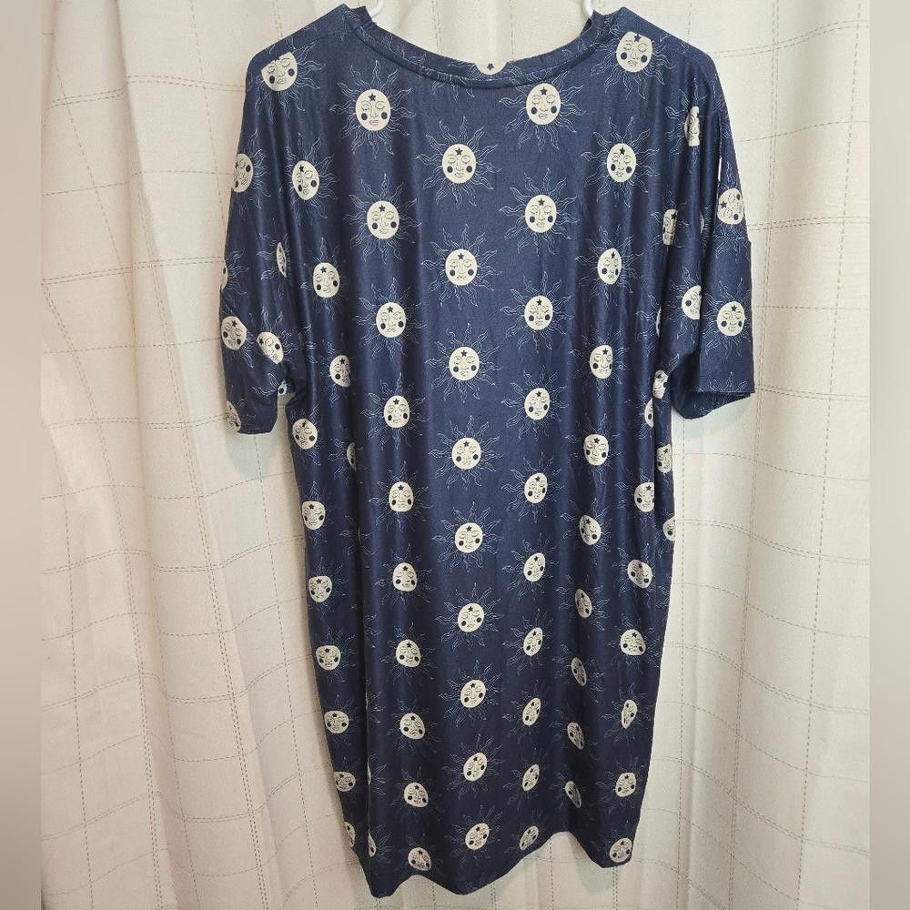 Other Urban Threads Navy/Cream MuMu Size L / US 10 / IT 46 - 8 Thumbnail