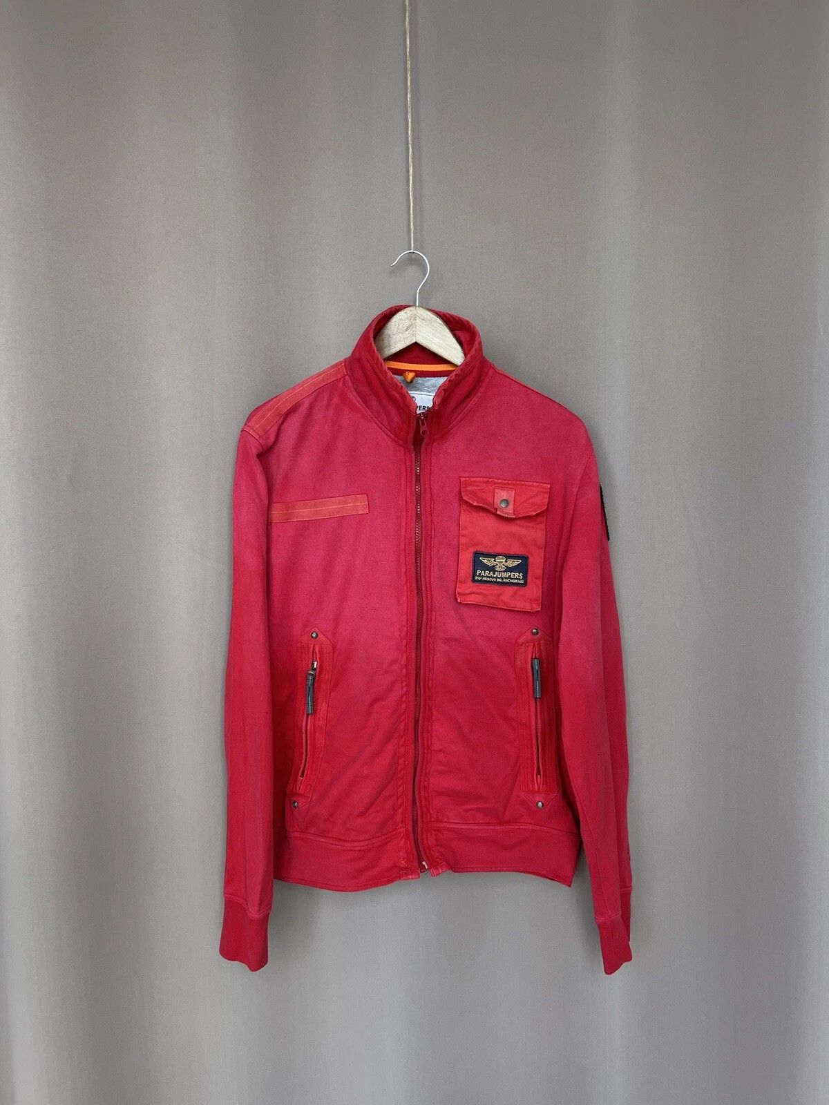 Parajumpers Parajumpers Zip Sweater Back Big Logo Mens Size M Jacket Size US M / EU 48-50 / 2 - 1 Thumbnail