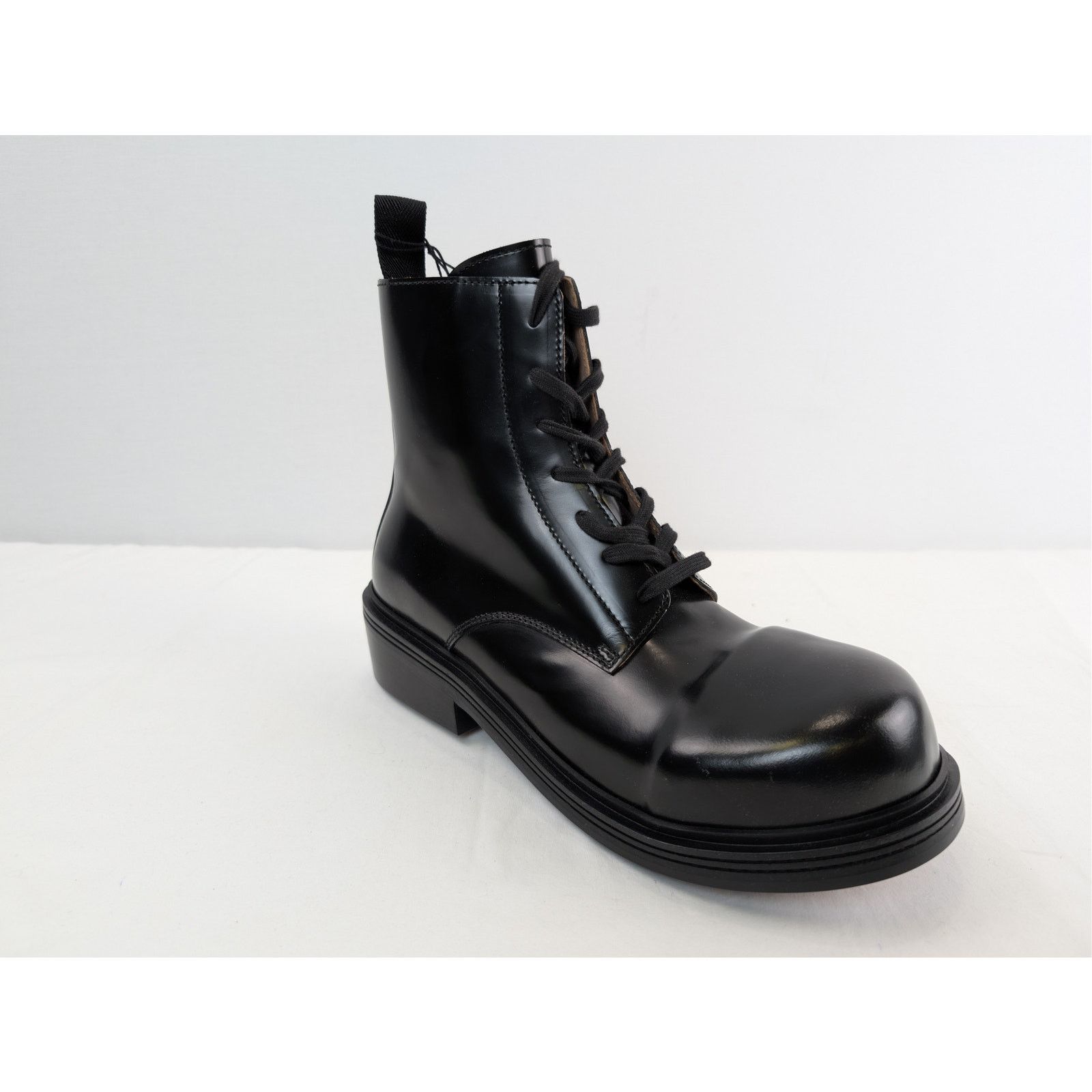 Bottega Veneta o1rshd1 Fireman Ankle Boots in Black Size US 10.5 / EU 43-44 - 3 Thumbnail