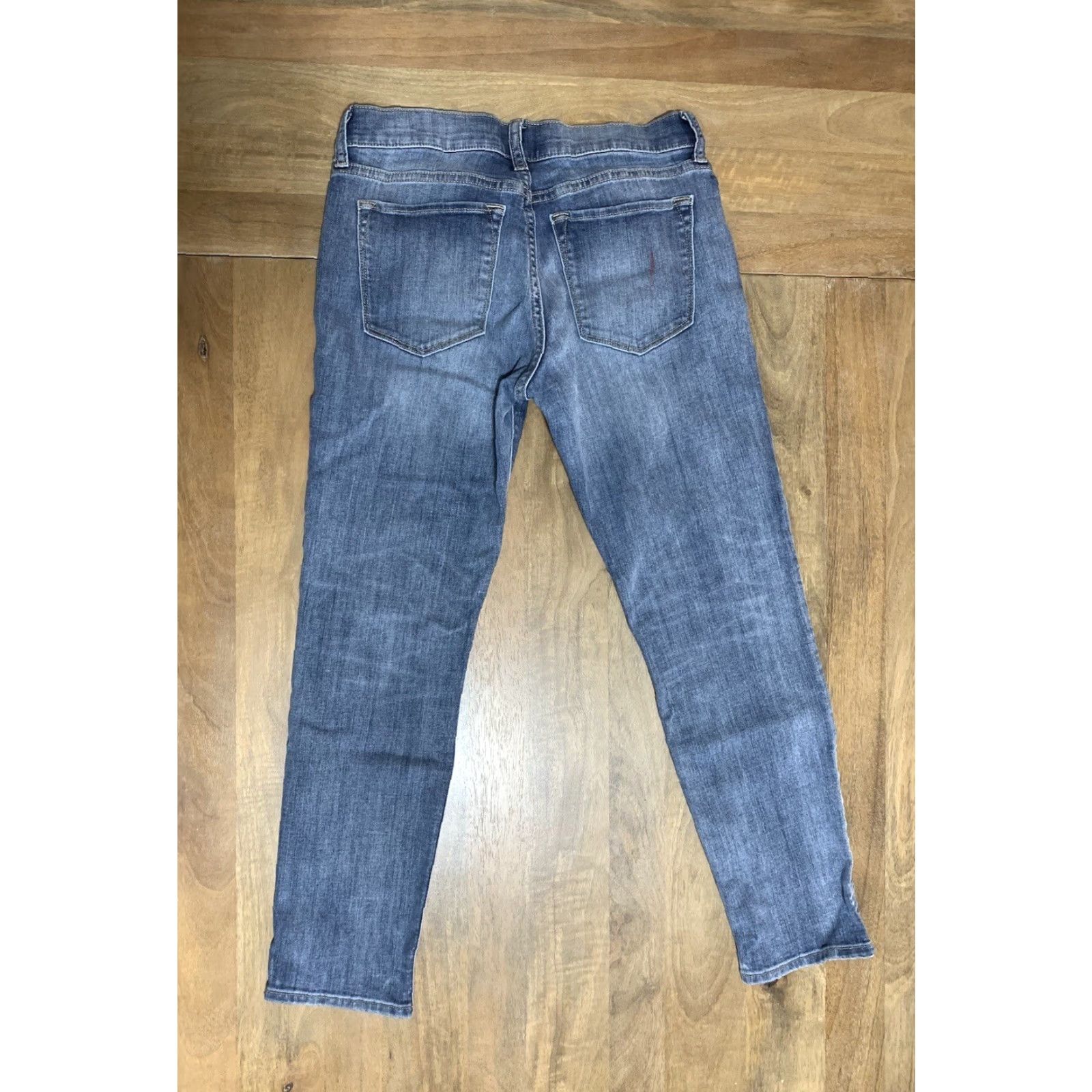 Banana Republic Banana Republic Jeans Women’s Size 2 26x25 Skinny Denim Pants Slim Mid Rise Blue Cotton Blend Denim Size 26" / US 2 / IT 38 - 2 Thumbnail