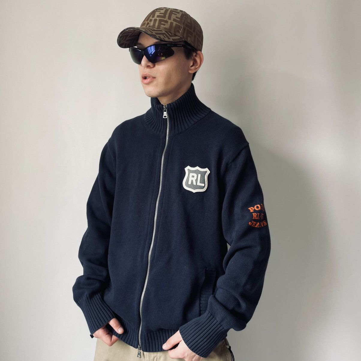 Polo Ralph Lauren New Polo Ralph Lauren Polo Jeans Full Zip Sweater Mens Size US XL / EU 56 / 4 - 1 Thumbnail