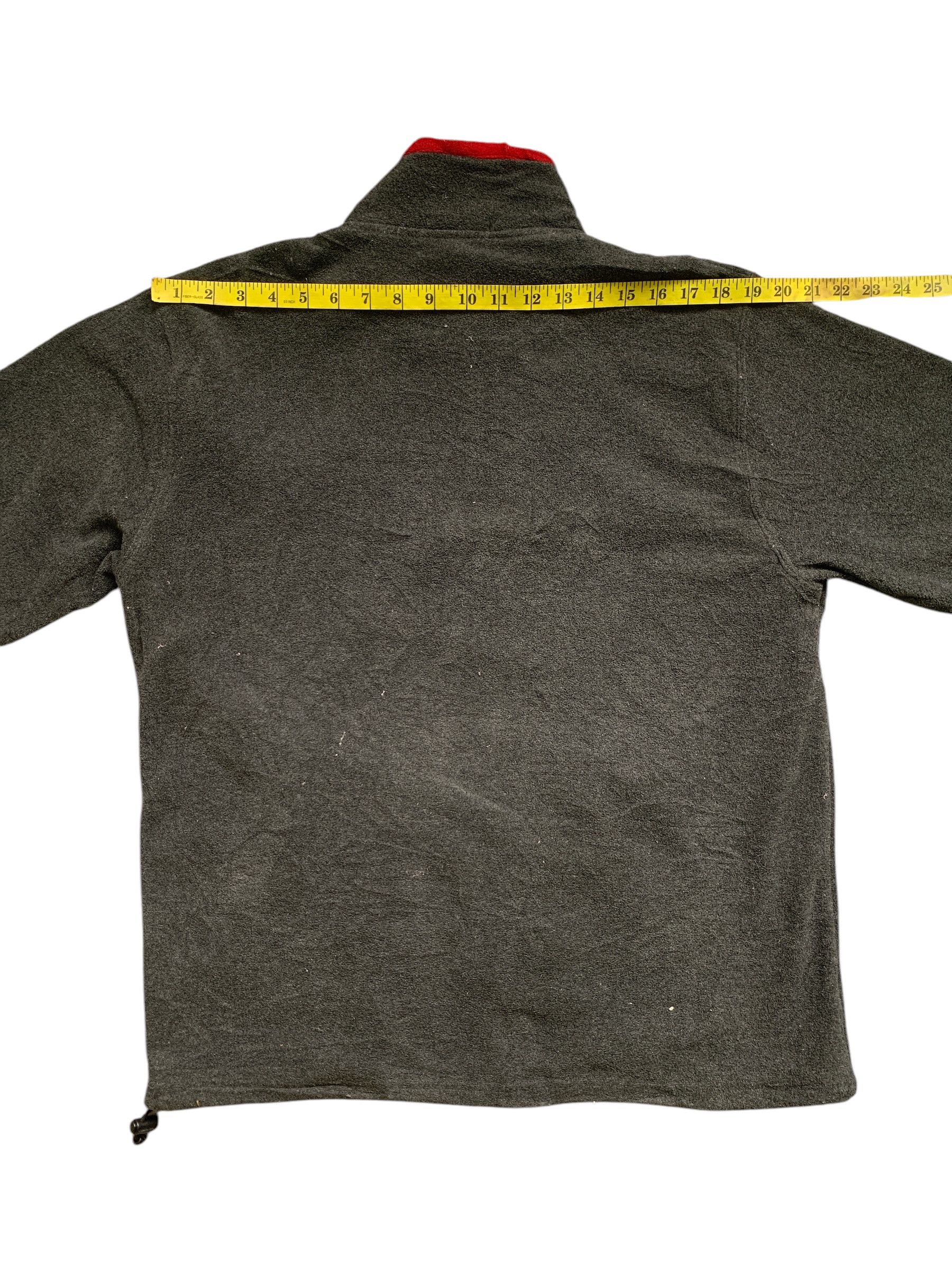 Converse × Vintage Rare Design Vintage Converse Half Zipper Fleece Sweater Size US M / EU 48-50 / 2 - 11 Thumbnail
