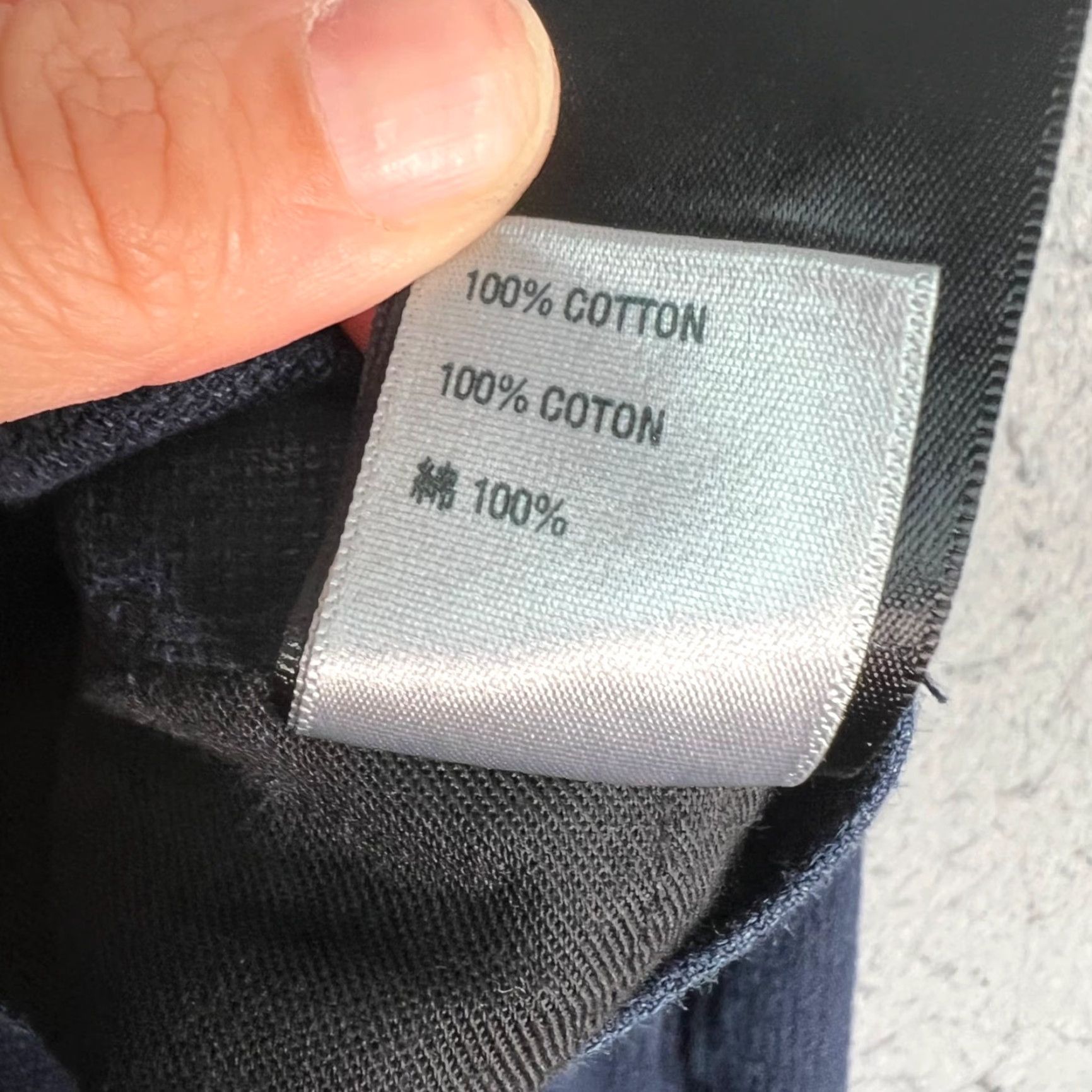 3x1 3x1 NYC Mens Navy Cotton Jogger Pants Medium Tapered Fit Casual Size US 31 - 5 Thumbnail