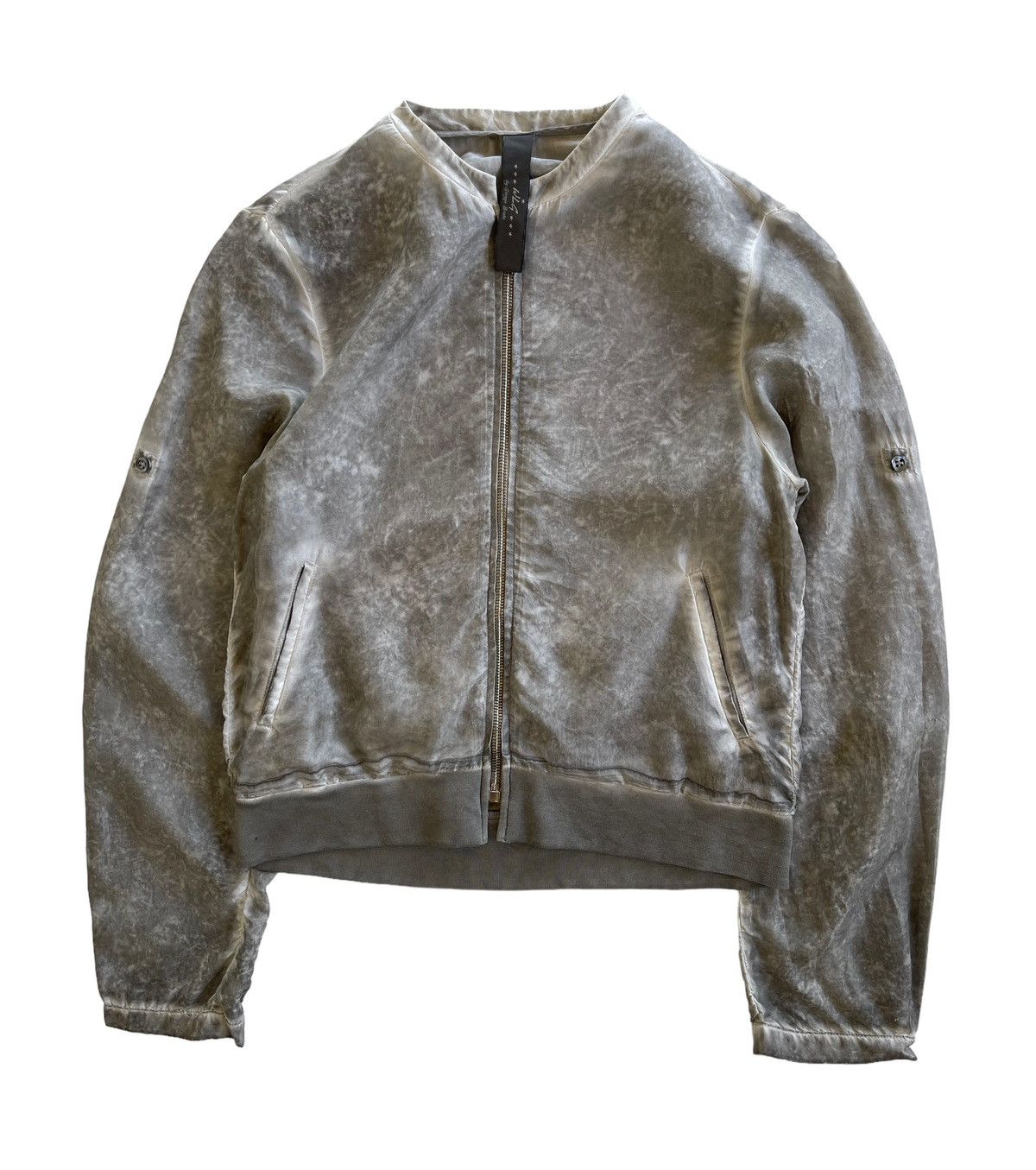 Giorgio Brato Giorgio Brato Silk Dirty Grey Jacket Size M / US 6-8 / IT 42-44 - 2 Thumbnail