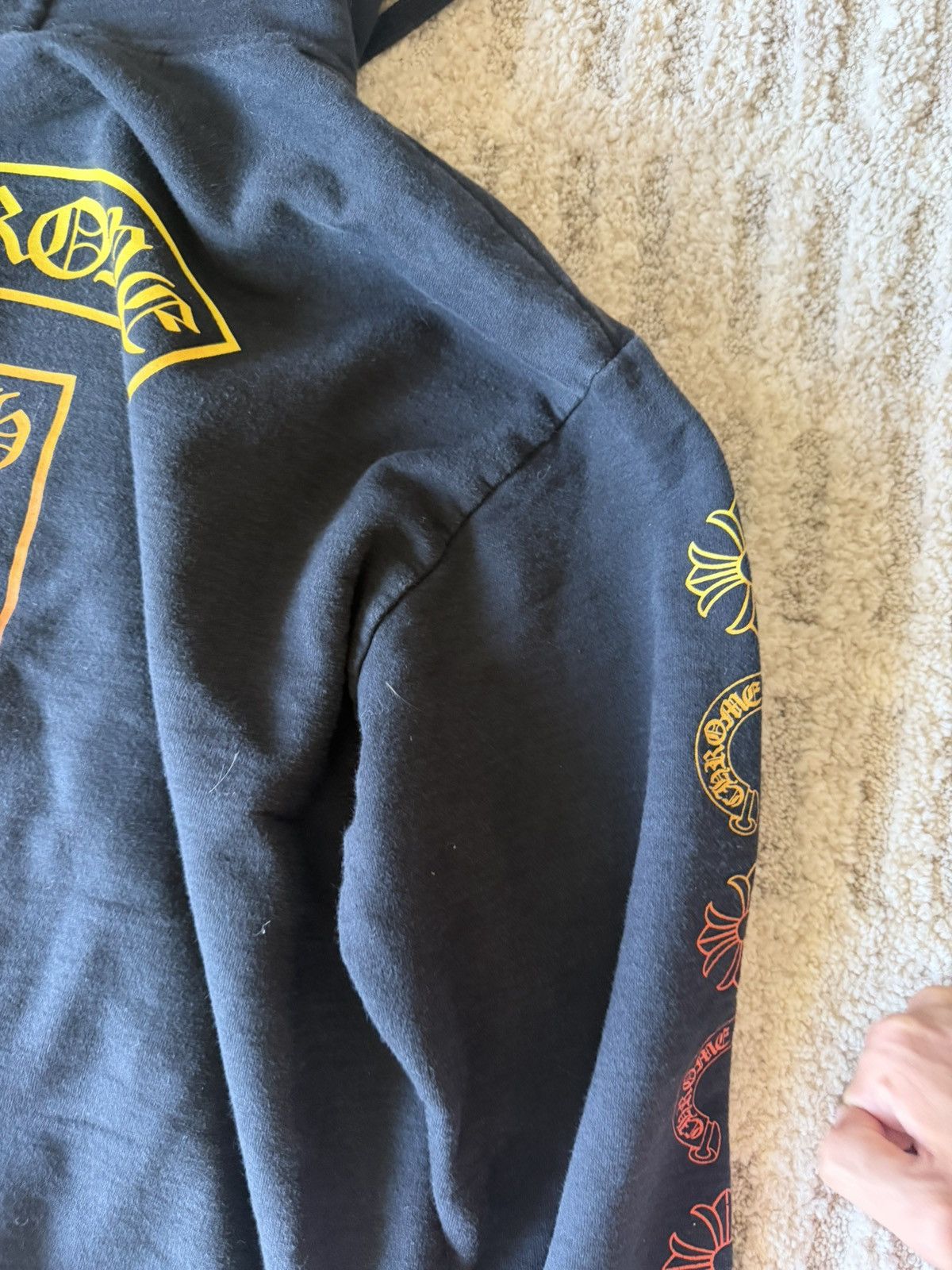 Chrome Hearts Chrome hearts gradient t bar hoodie Size US M / EU 48-50 / 2 - 9 Thumbnail