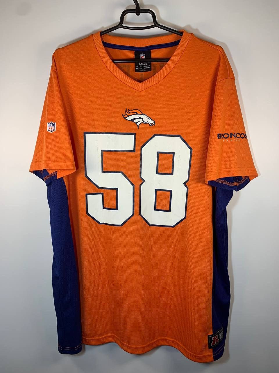 NFL Denver Broncos Von Miller #58 NFL Team Apparel Jersey 2XL Size US XXL / EU 58 / 5 - 1 Thumbnail