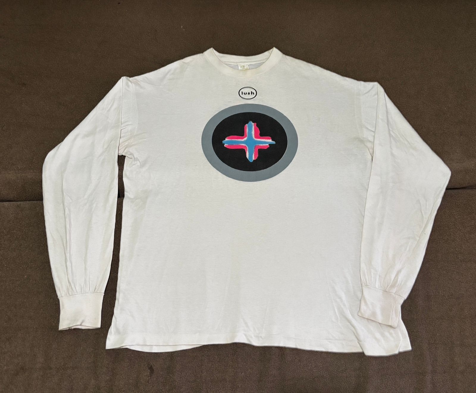Band Tees Vintage LUSH Spooky Long Sleeve Shoegaze.MBV,Ride Size US XL / EU 56 / 4 - 1 Thumbnail