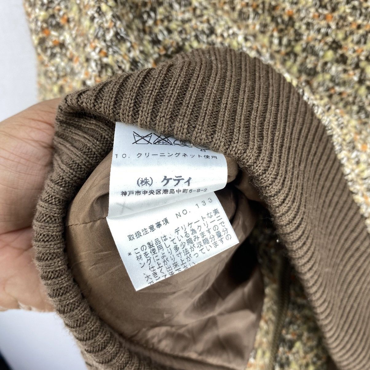Aran Isles Knitwear Vintage Y2k Knitwear Bomber Jacket By Paodelo Size XXS / US 00 / IT 34 - 13 Thumbnail