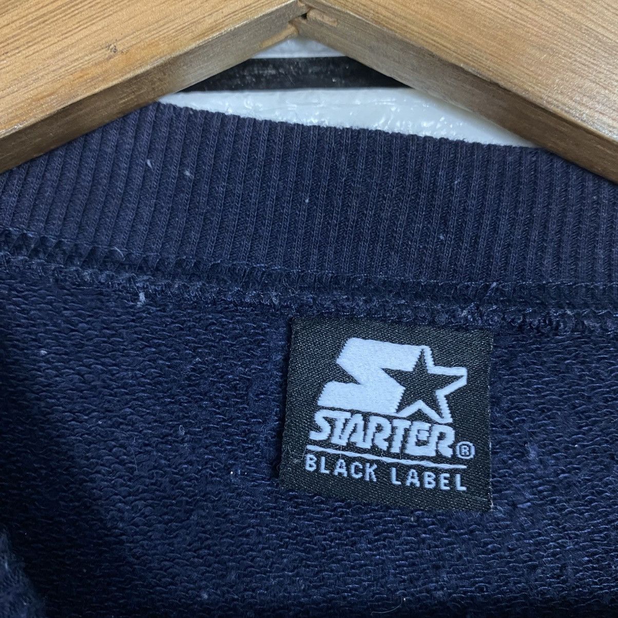 Japanese Brand 📌Short Sleeve Sweatshirt Starter Black Label Big Logo Size US XL / EU 56 / 4 - 13 Thumbnail