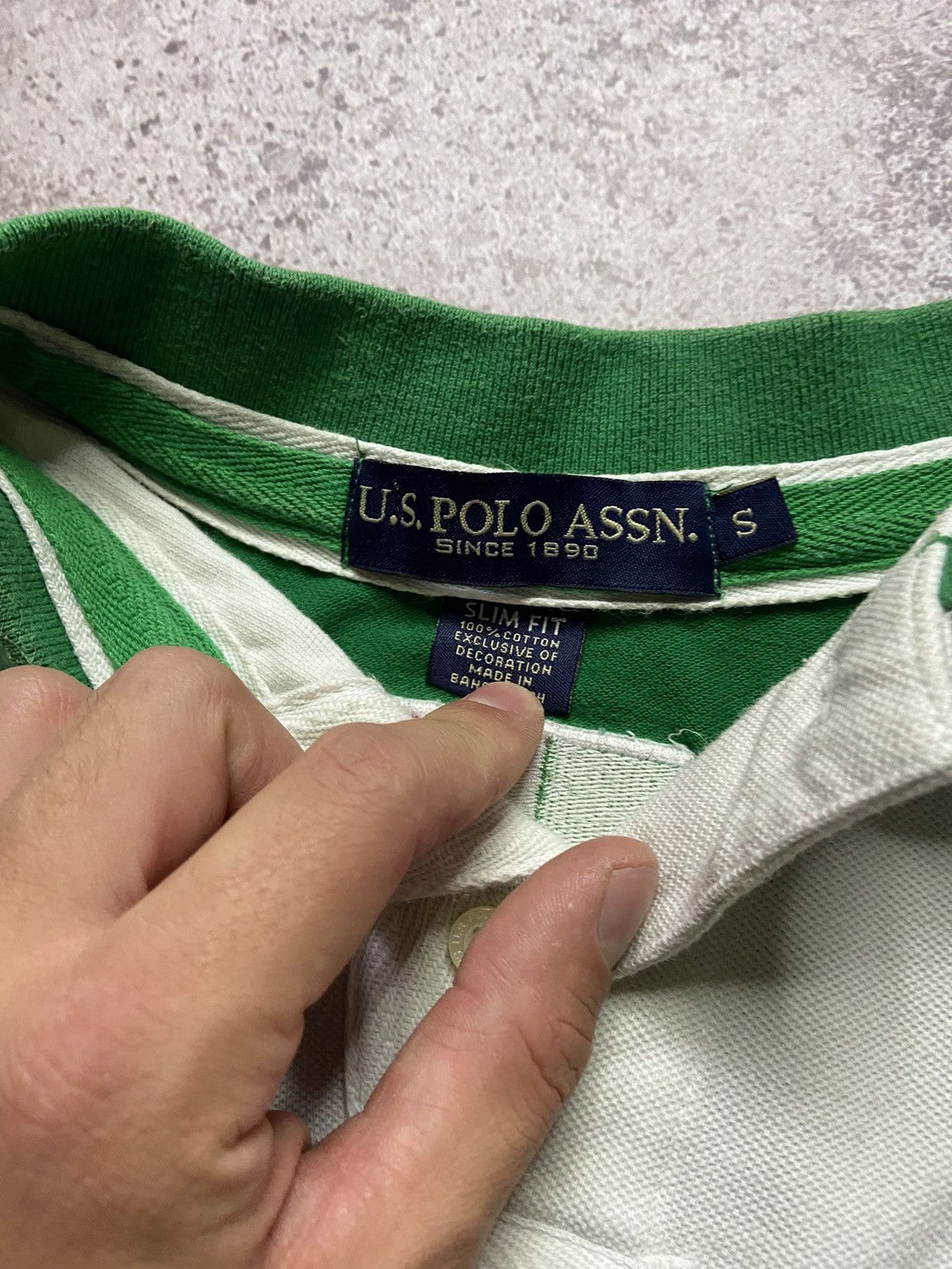 U.S. Polo Assn. Vintage Y2K Chief Keef Ralph USPA taly Polo Size US S / EU 44-46 / 1 - 4 Thumbnail