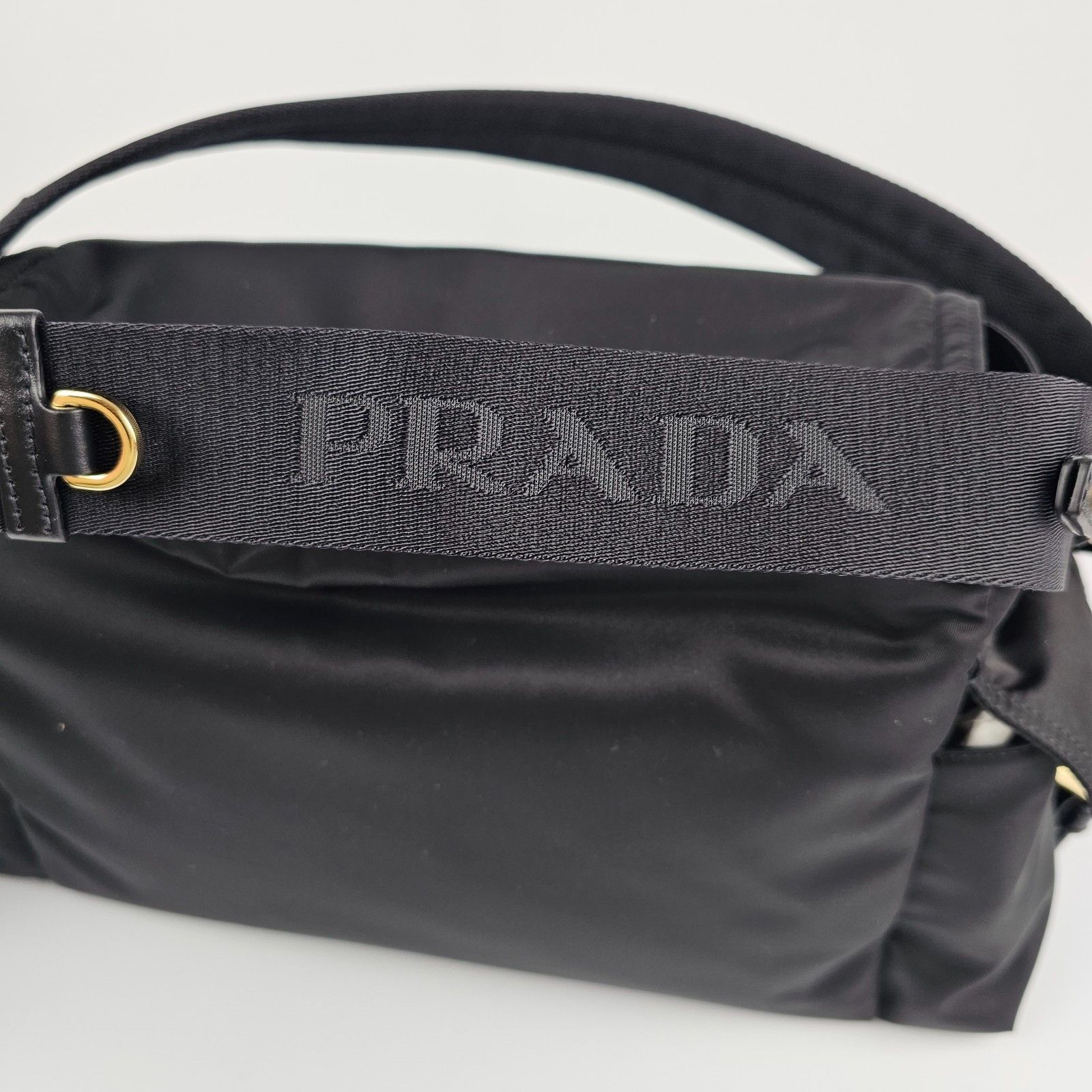 Prada PRADA Explore Large $2500 Black Re-Nylon Shoulder Bag New & Size ONE SIZE - 8 Thumbnail