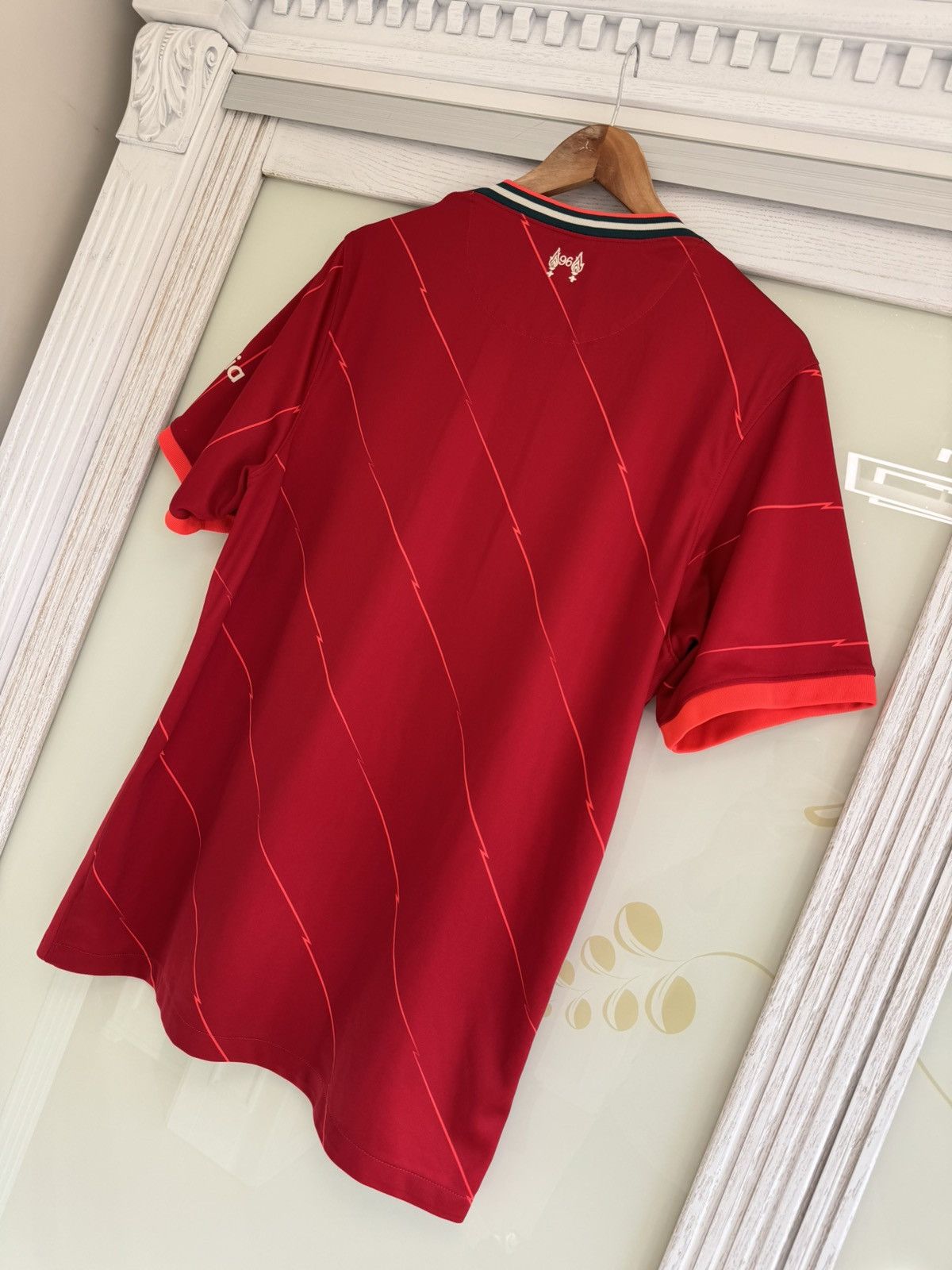 Nike Liverpool 2021-2022 Home Soccer Jersey Football Kit Shirt Size US XL / EU 56 / 4 - 7 Thumbnail