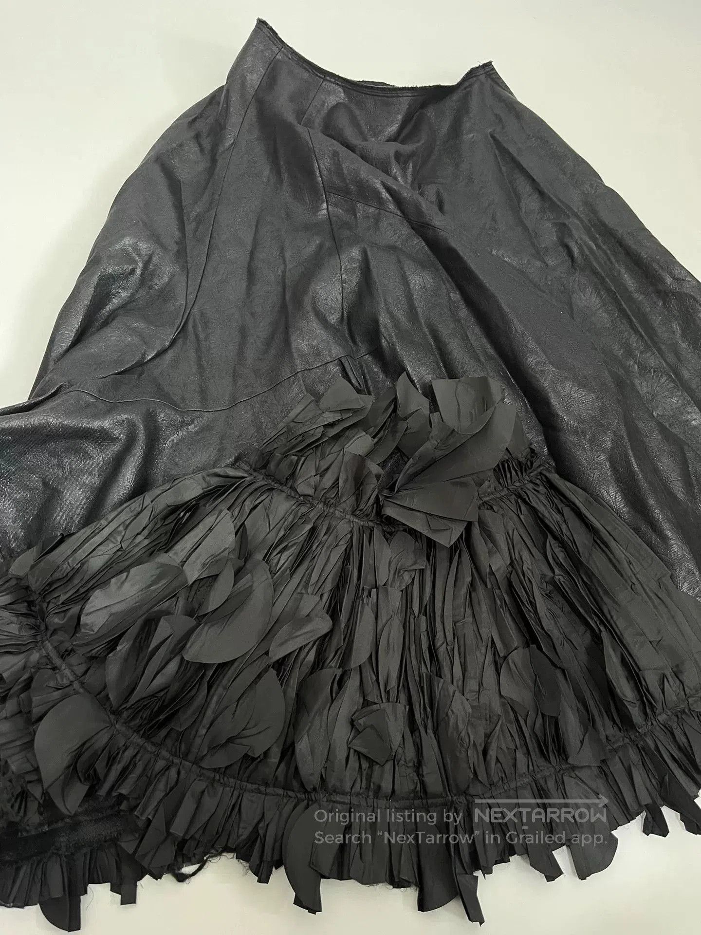 Rei Kawakubo Comme des Garçons 2004AD Floral Skirt. Size 37" - 6 Thumbnail