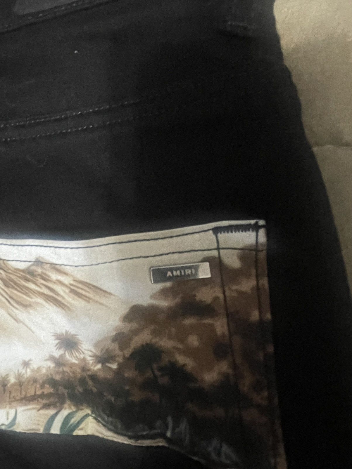 Amiri Amiri Camo Patch Star Skinny Jeans Size US 32 / EU 48 - 8 Thumbnail