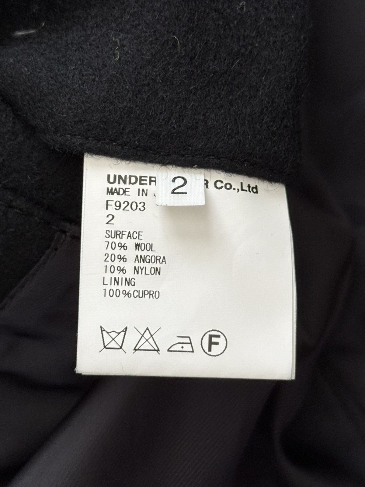 Undercover AW10 Undercover "Avakareta Life" Wool Patch Peacoat Size US M / EU 48-50 / 2 - 17 Thumbnail