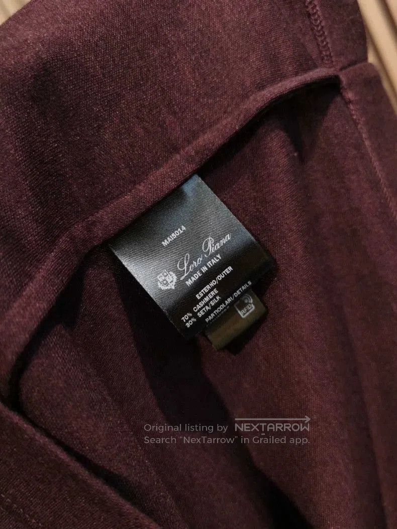 Loro Piana Loro Piana Open Cashmere Silk Polo Shirt. Size US S / EU 44-46 / 1 - 9 Thumbnail