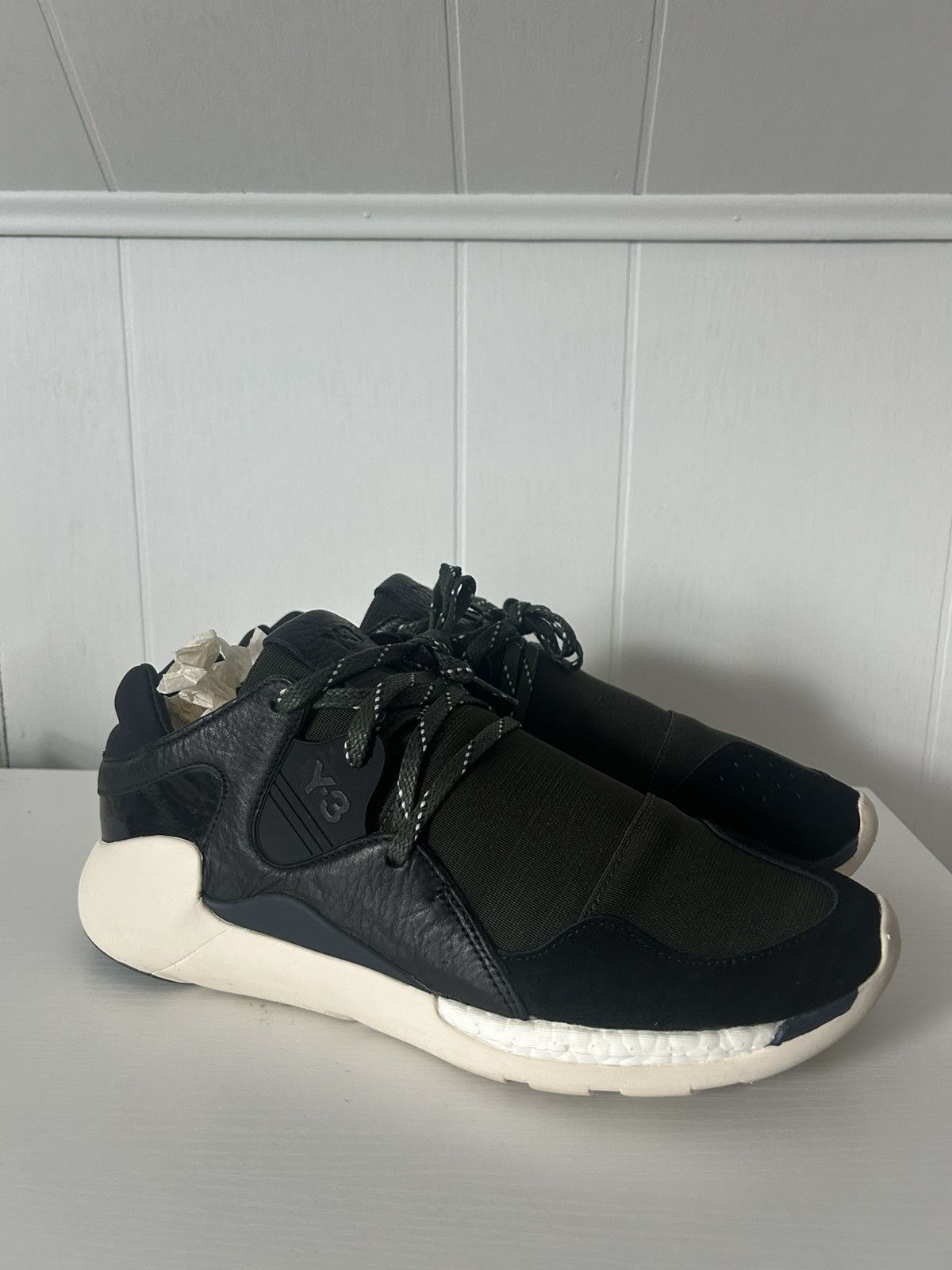 Y-3 Y-3 Boost QR Cargo Green US 10 Size US 10 / EU 43 - 1 Thumbnail