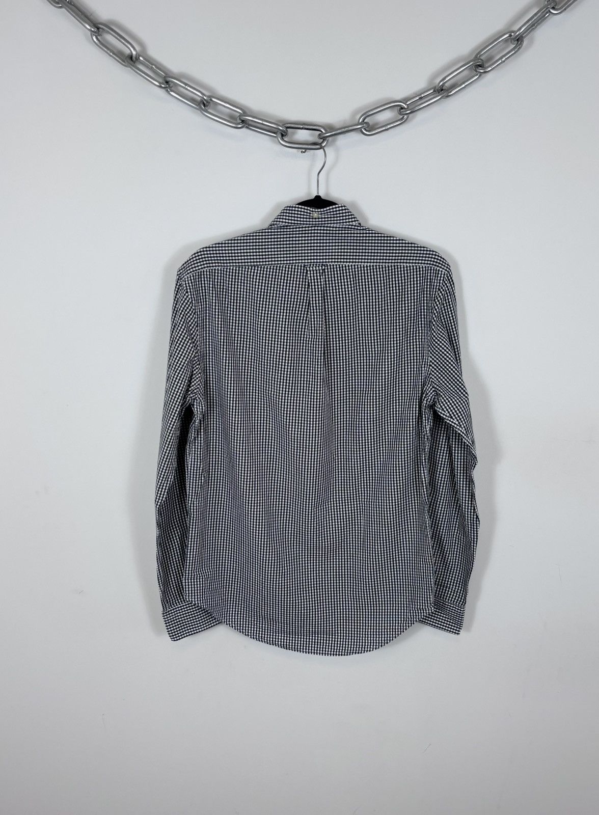 Polo Ralph Lauren Polo Ralph Lauren Vintage Gingham Check Long Sleeve Shirt Size US M / EU 48-50 / 2 - 13 Thumbnail