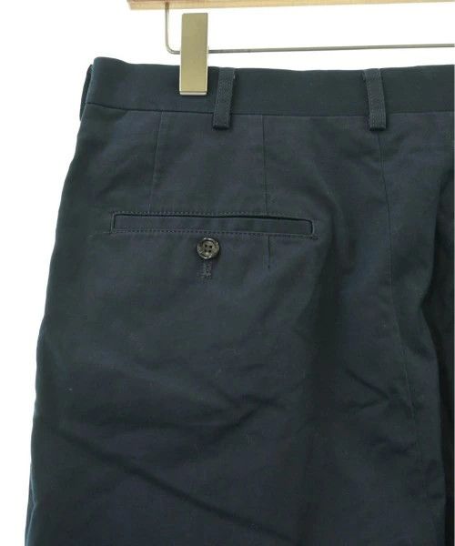 Comme des Garcons Homme Chino Pants Cotton Zipper Plain Wide Design Navy Blue Size US 32 / EU 48 - 5 Thumbnail