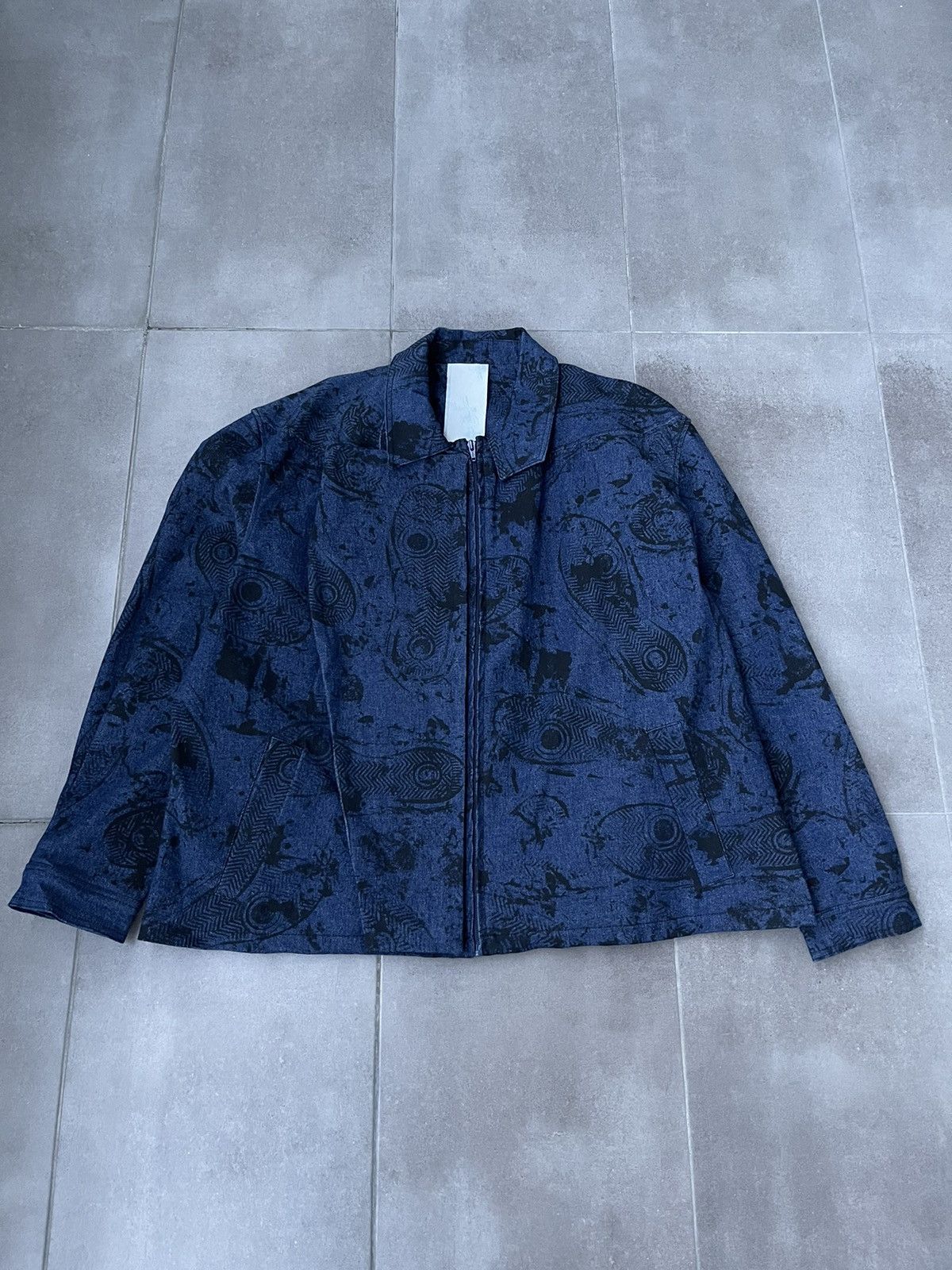 Other !DS! AW22 Jan Cerny Dark Indigo Workwear Denim Jacket Size US M / EU 48-50 / 2 - 5 Thumbnail