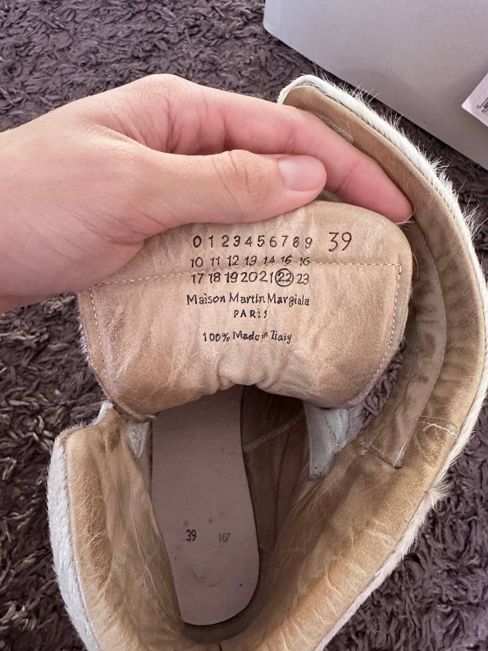 Maison Margiela Yeezy X Maison Margiela Future Pony Hair Limited Size US 6 / EU 39 - 3 Thumbnail