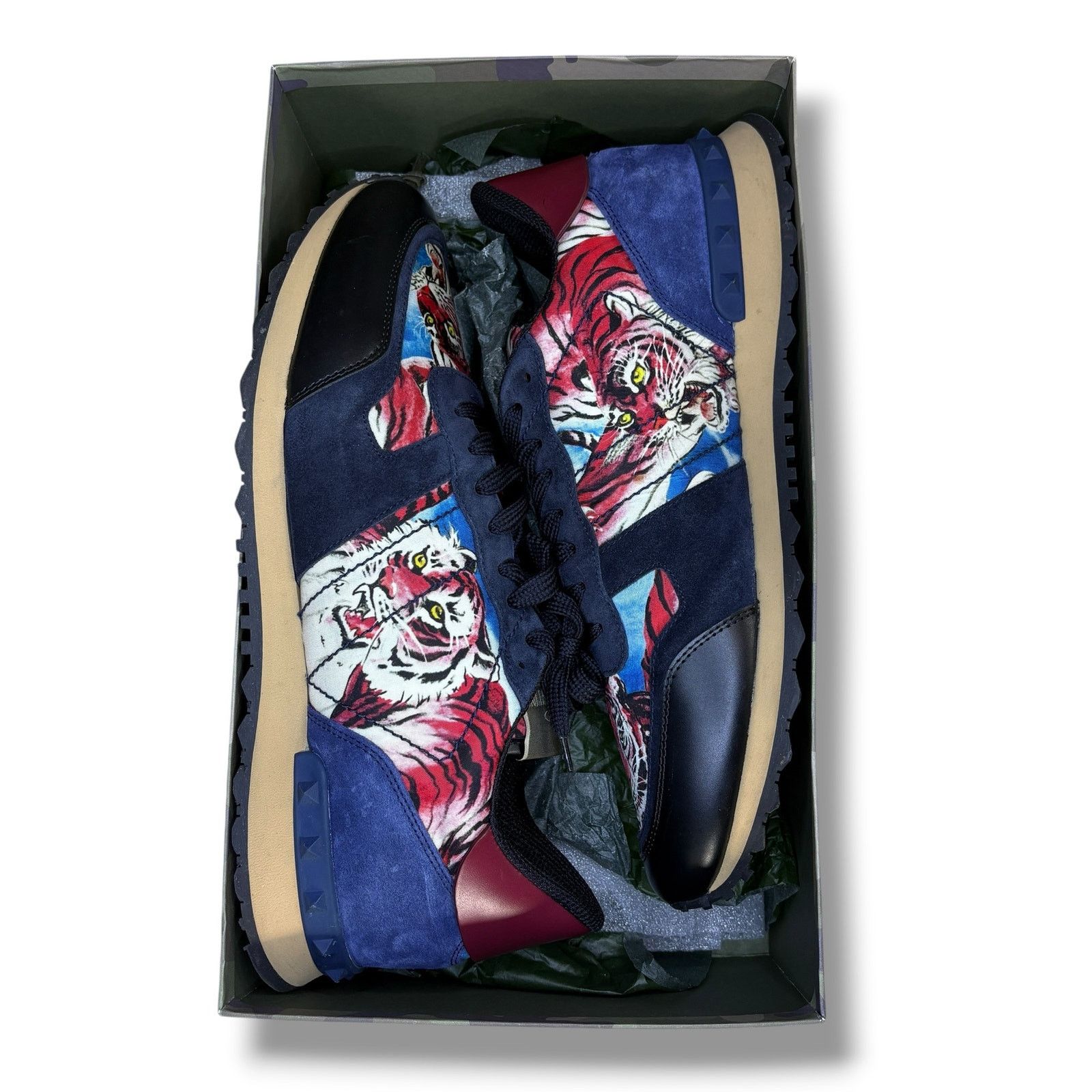Valentino Valentino Rockrunner ‘Tiger’ Sneakers | Size 46EU(13US) Size US 13 / EU 46 - 1 Thumbnail