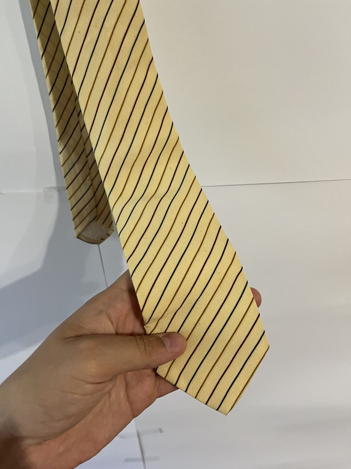Christian Dior Monsieur Christian Dior Monsieur Vintage Luxury Striped Tie Size ONE SIZE - 1 Thumbnail