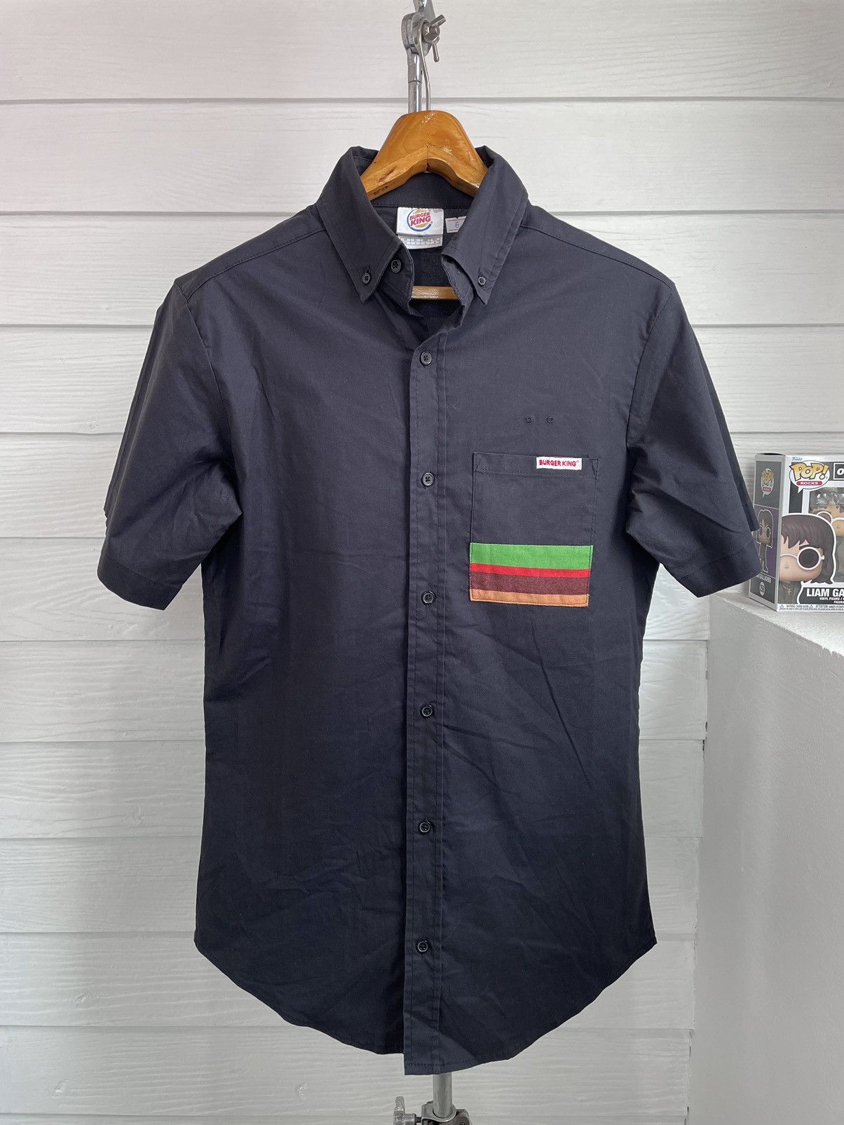 BURGER KING UNIFORM SHORT SLEEVE SHIRT