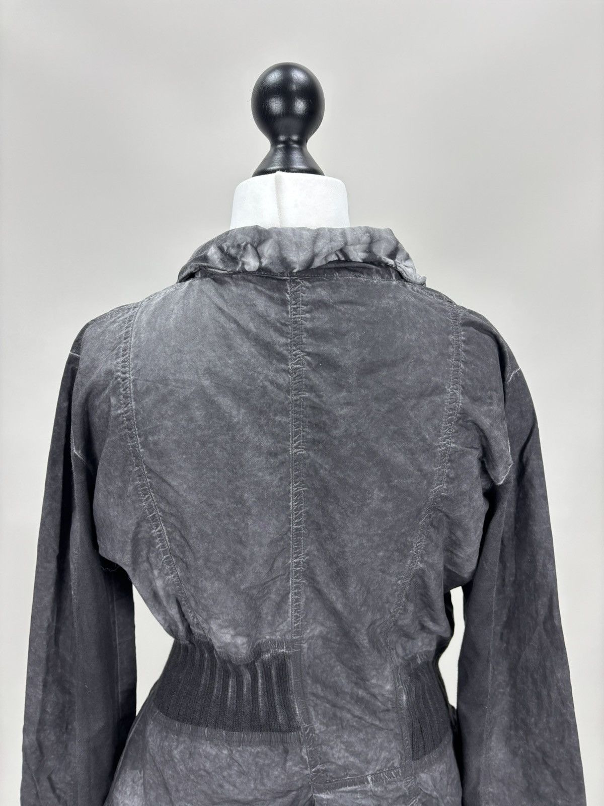 Rundholz Womens blazer jacket Barbara Speer Size 2 Color Gray Size S / US 4 / IT 40 - 7 Thumbnail