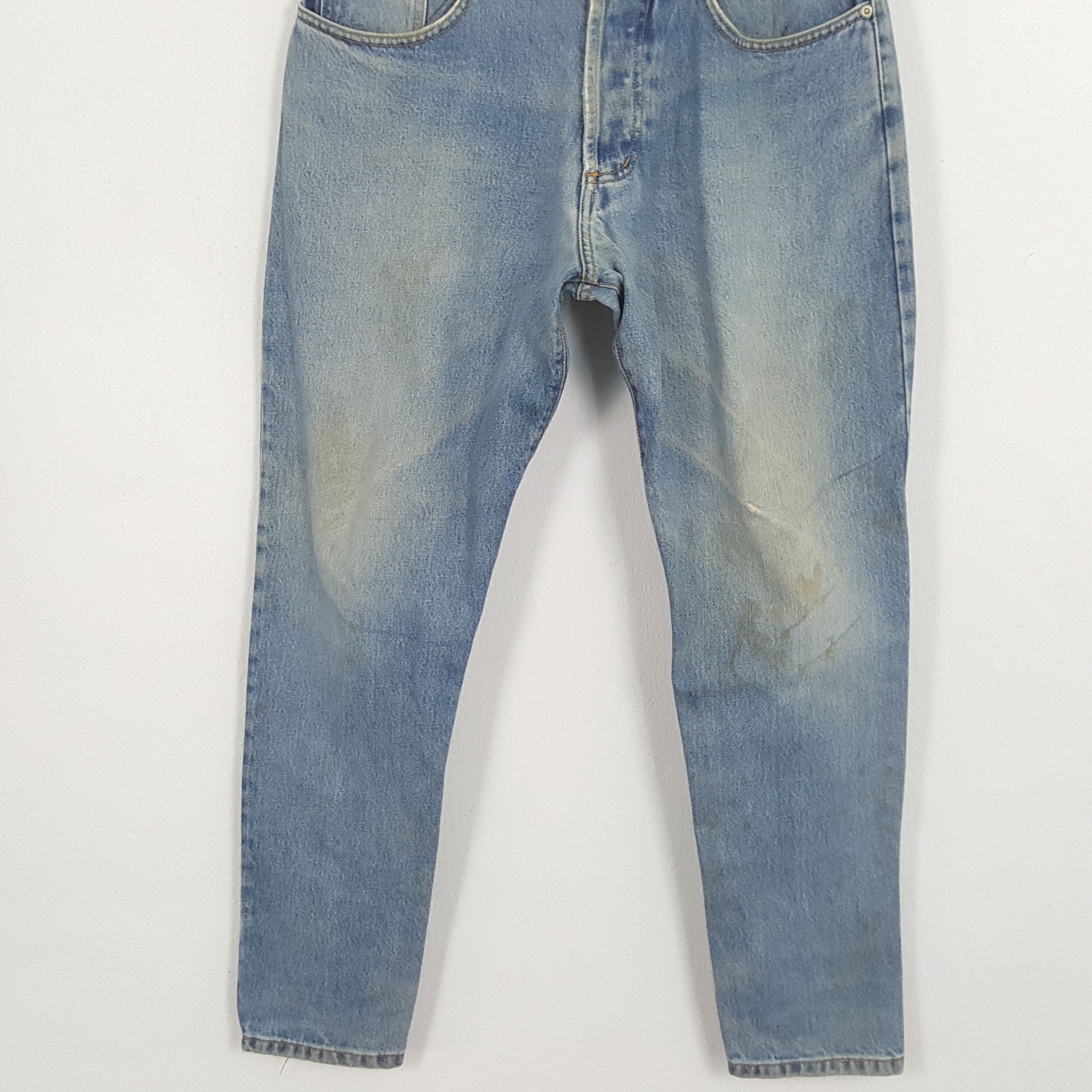 Stussy × Vintage Vintage STUSSY Streetwear Skateboard Big Logo Design Jeans Size US 32 / EU 48 - 6 Thumbnail