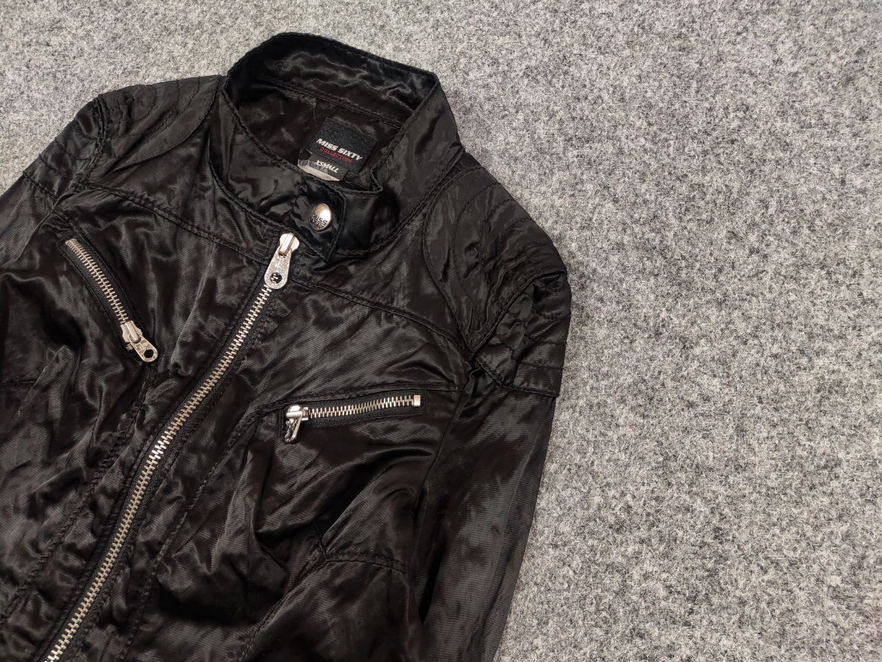 Miss Sixty Vintage Miss Sixty Zip pearl Black Light Jacket Y2K Style Size XS / US 0-2 / IT 36-38 - 5 Thumbnail