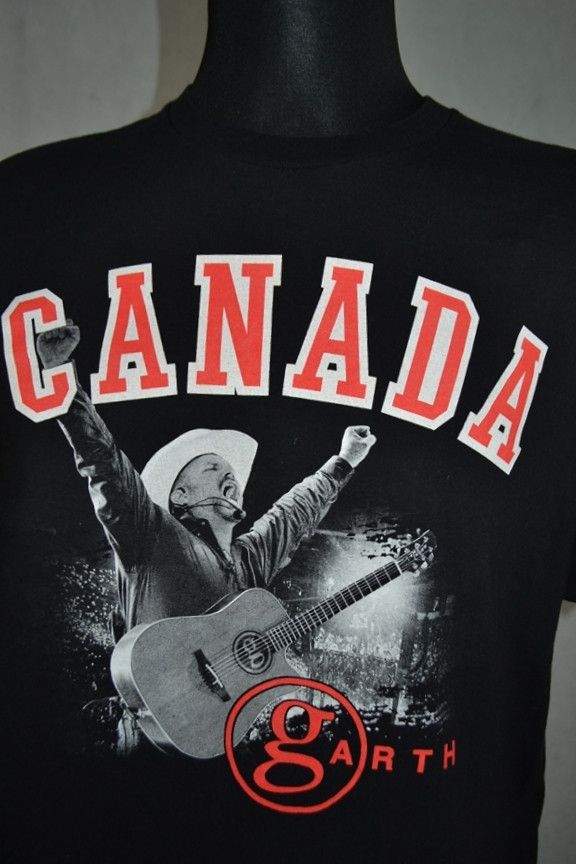 Band Tees × Vintage Vintage Garth Brooks Canada Stadium Tour Tee XL Size US XL / EU 56 / 4 - 5 Thumbnail