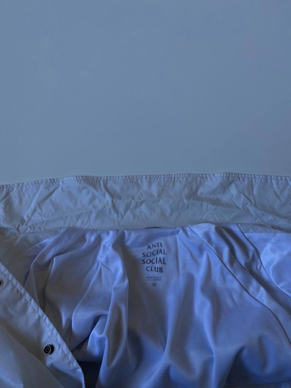 Anti Social Social Club Anti social club light jacket made in USA size M Size US M / EU 48-50 / 2 - 10 Thumbnail