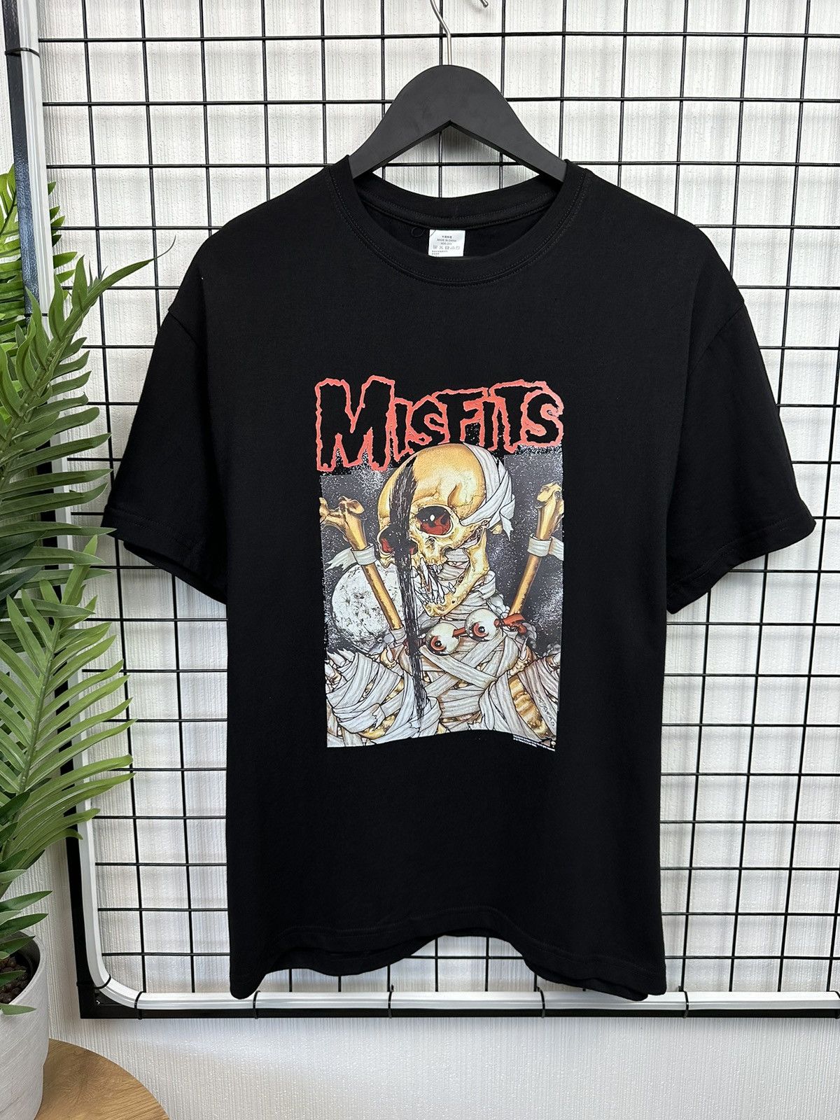 Band Tees × Misfits × Vintage Misfits “Evillive” II Album Promo T shirt Men Balck L Size US L / EU 52-54 / 3 - 1 Thumbnail