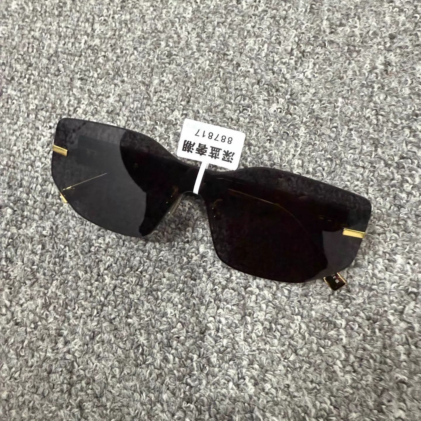 Fendi Fendi square black sunglasses unworn Size ONE SIZE - 8 Thumbnail