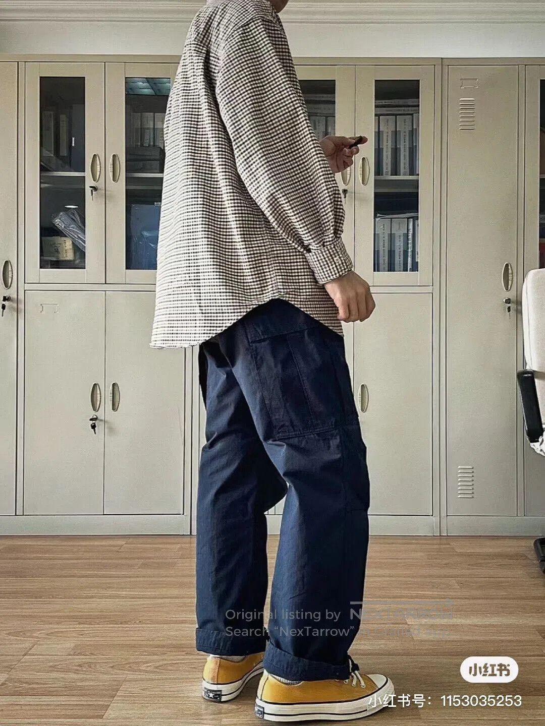 Nanamica Nanamica Cargo Pants in Navy Blue. Size US 32 / EU 48 - 8 Thumbnail