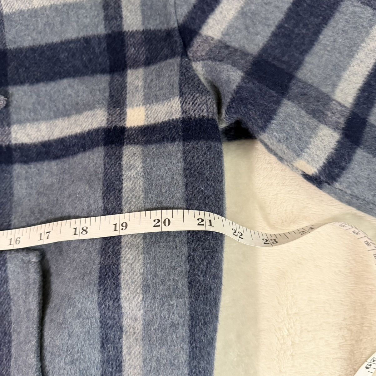 Kith KITH Reversible Wool Plaid Hoodie Blue Size US M / EU 48-50 / 2 - 5 Thumbnail